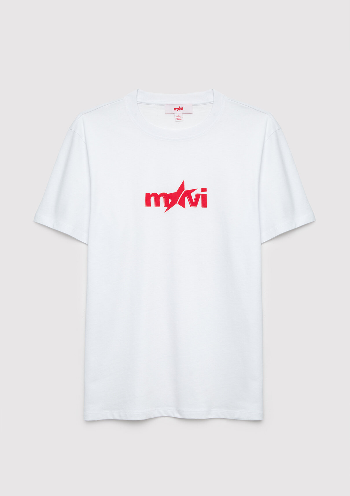 Mavi Kenan Yıldız x Mavi Baskılı Beyaz Tişört görsel 4