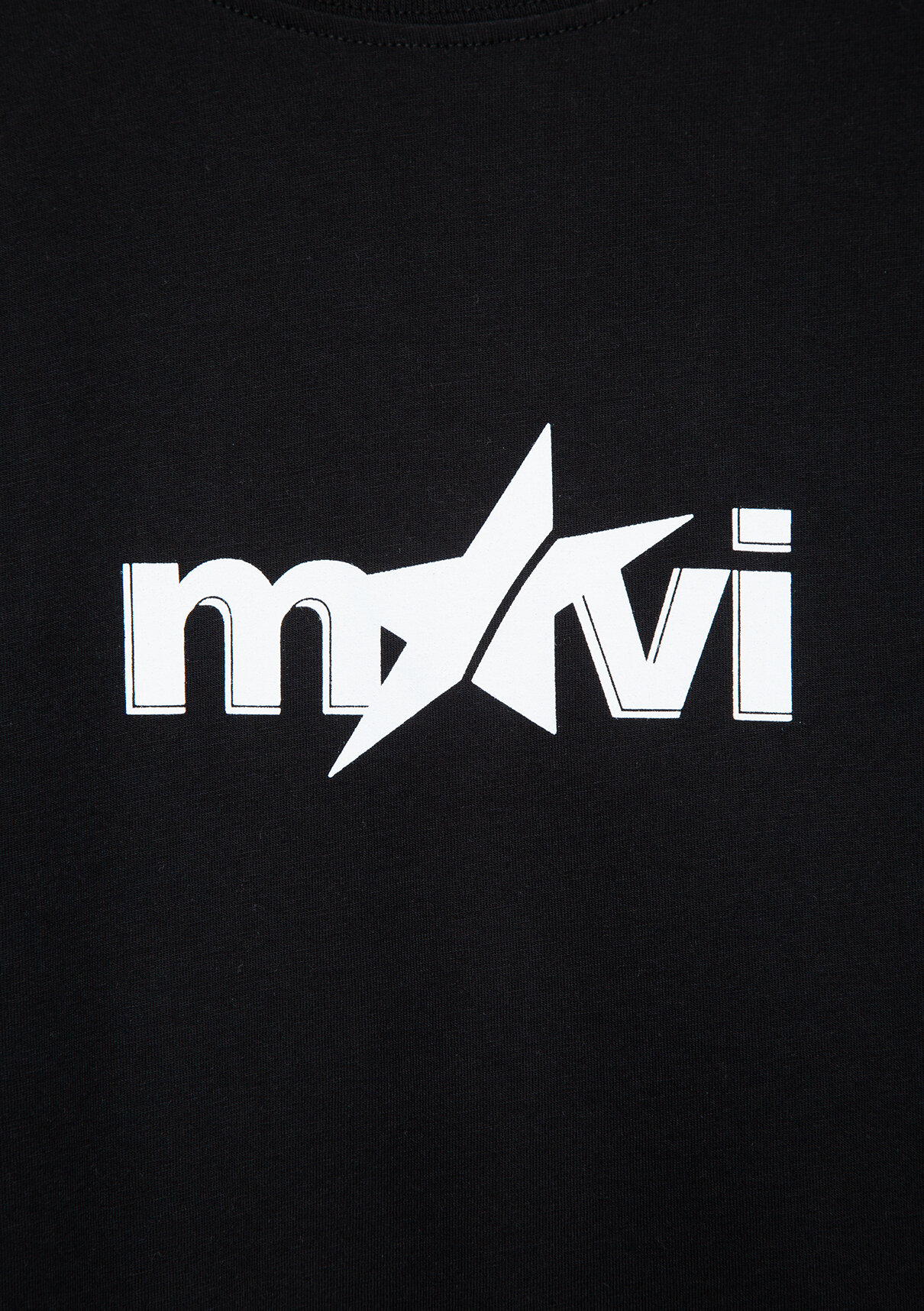 Mavi Kenan Yıldız x Mavi Baskılı Siyah Tişört görsel 7