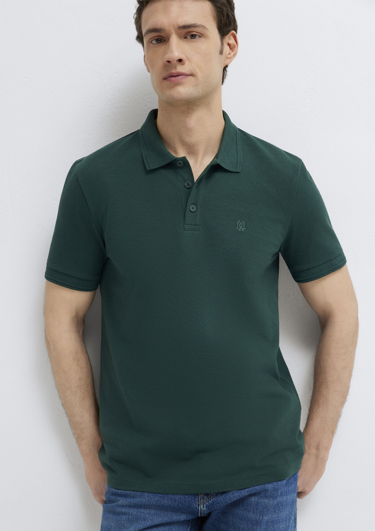 Mavi Yeşil Polo Tişört