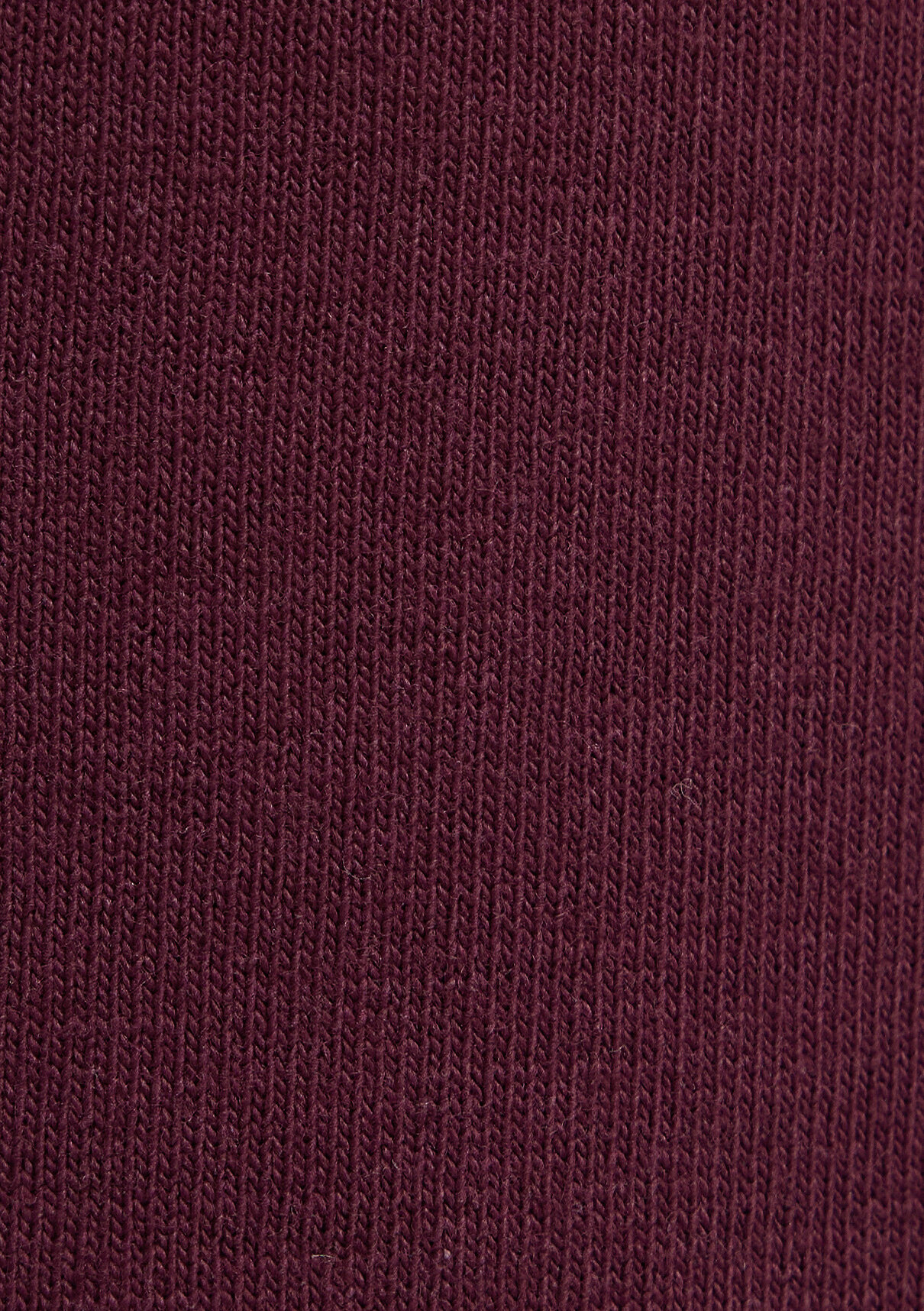 Mavi Cep Detaylı Bordo Basic Tişört görsel 7