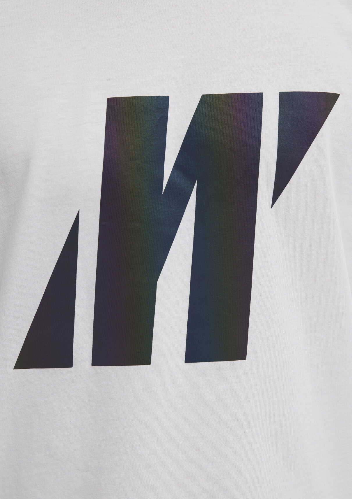 Mavi Pro Reflektör Logo Baskılı Beyaz Tişört görsel 8