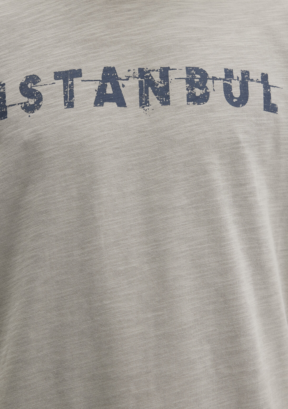 Mavi İstanbul Baskılı Bej Tişört görsel 6