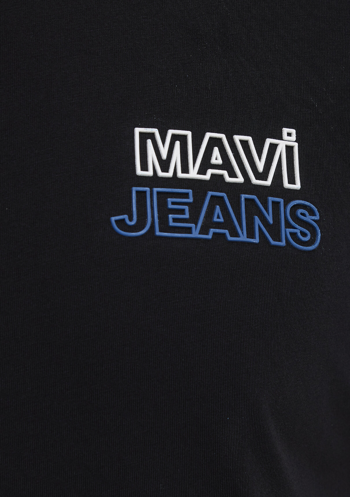Mavi Jeans Baskılı Siyah Tişört görsel 6