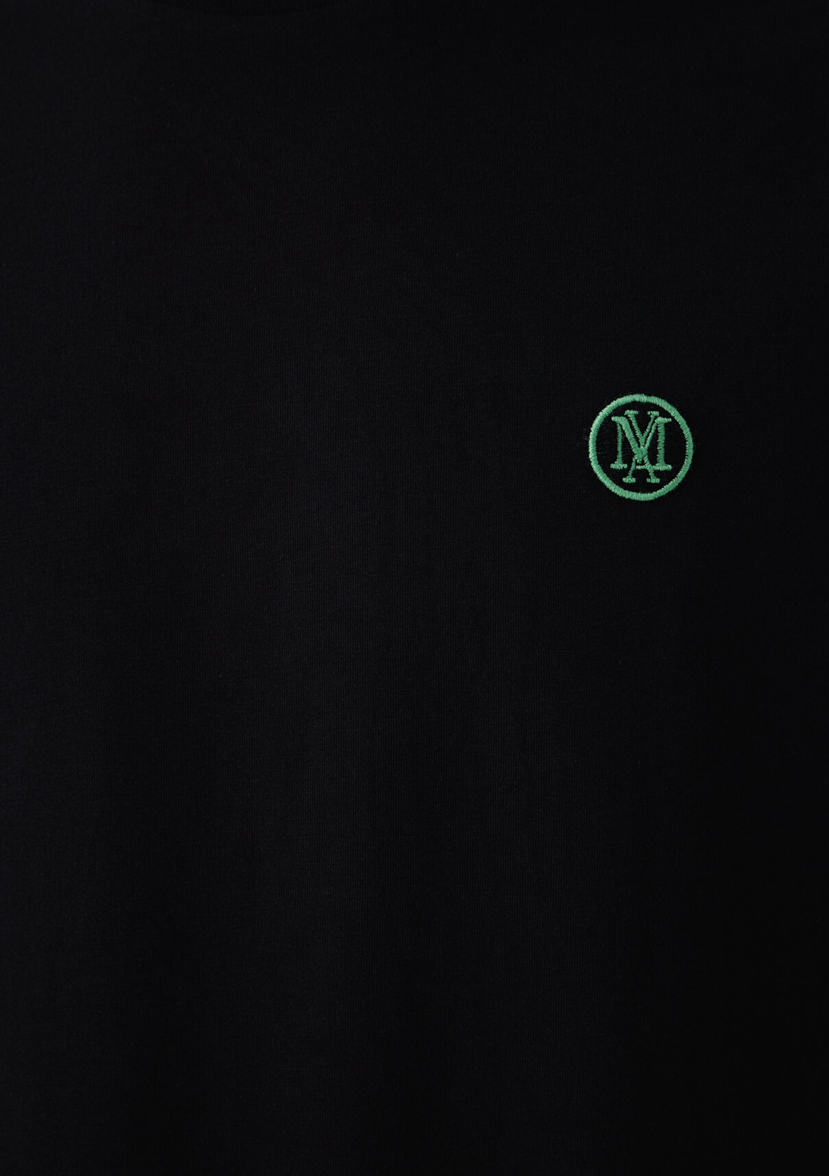 Mavi Logo İşlemeli Siyah Basic Tişört görsel 7