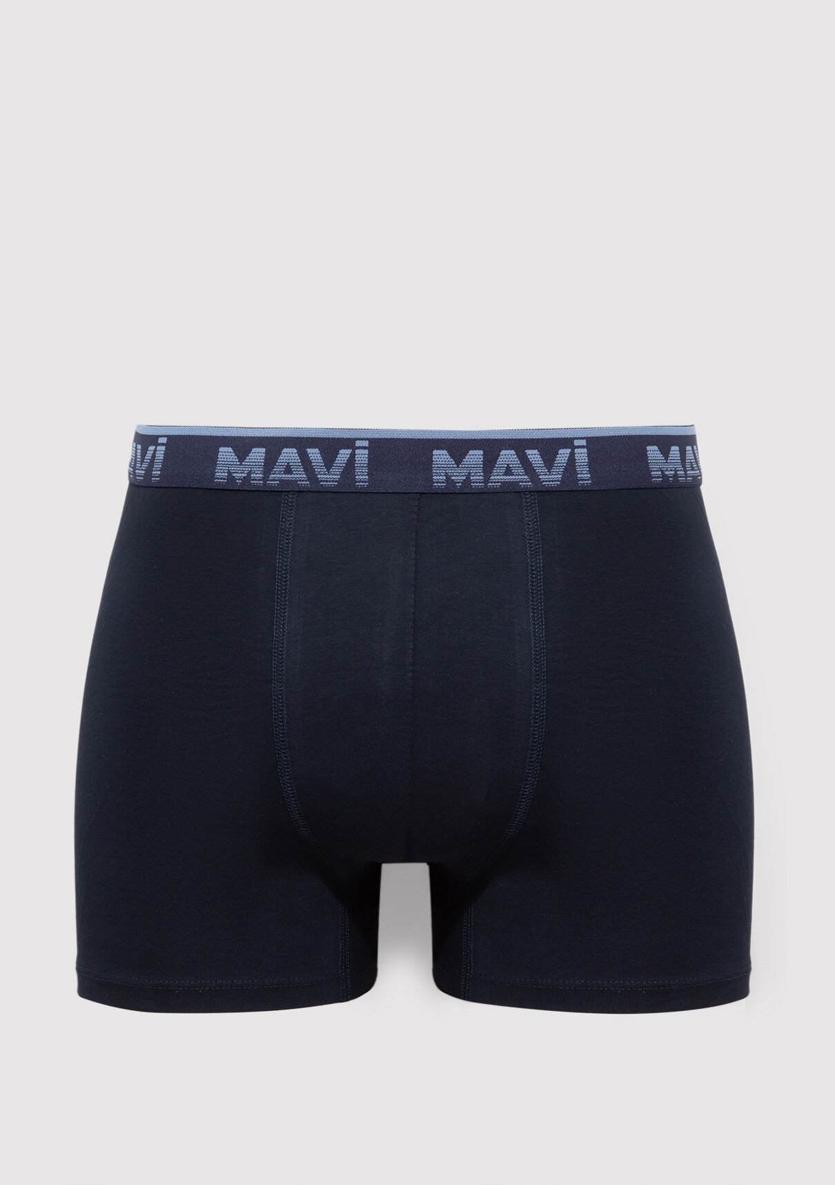 Mavi 3lü Lacivert Boxer görsel 3