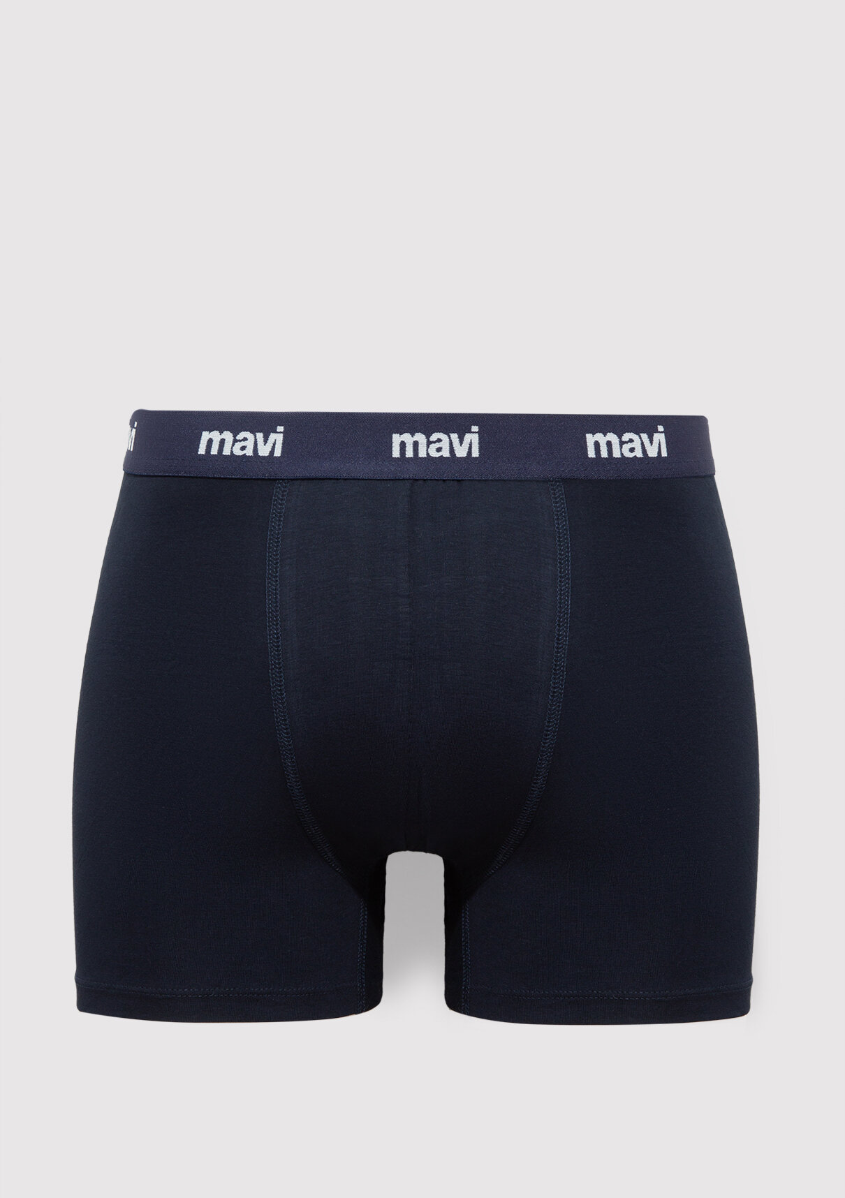 Mavi 3lü Lacivert Boxer görsel 3