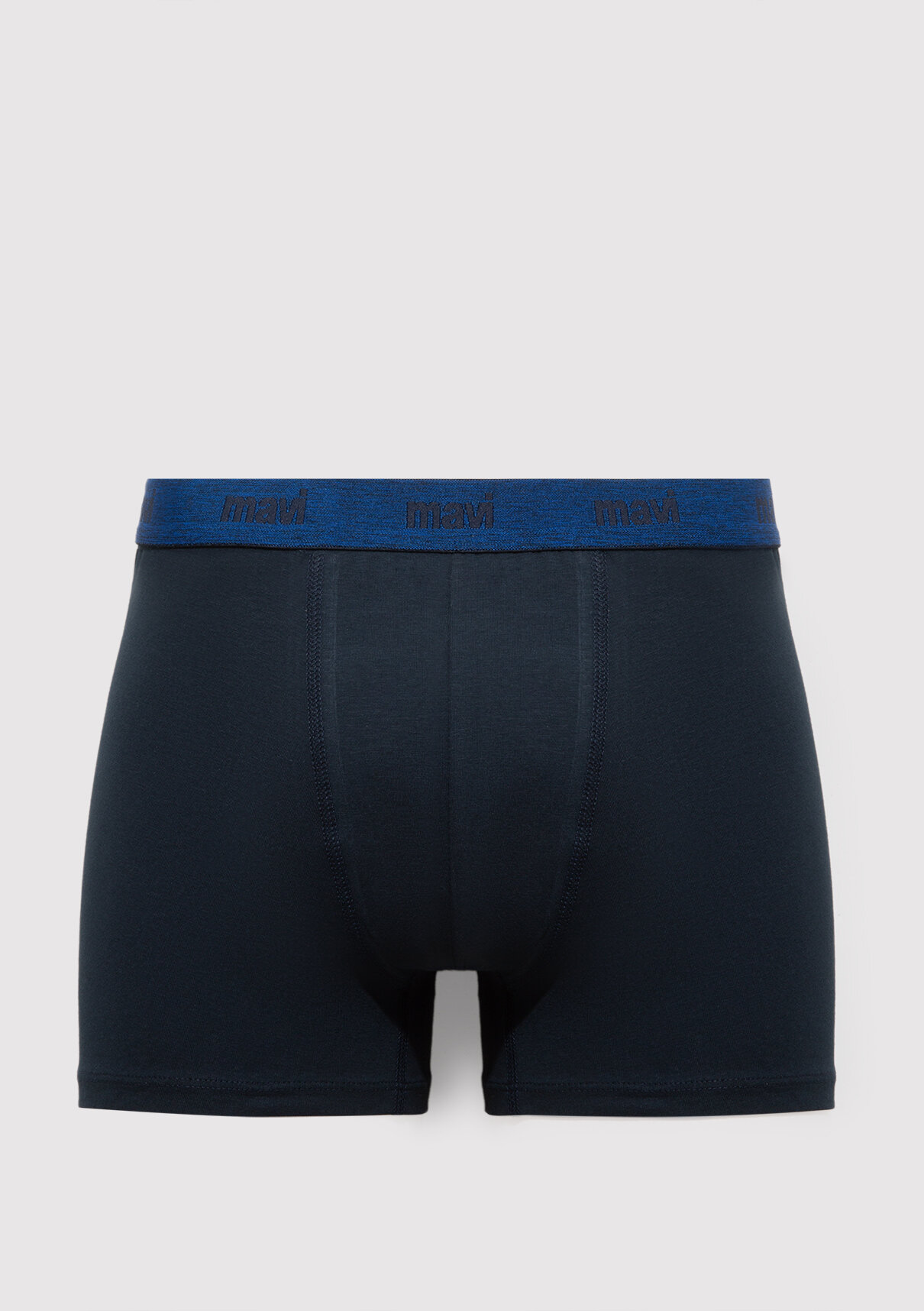 Mavi 5li Basic Boxer görsel 3