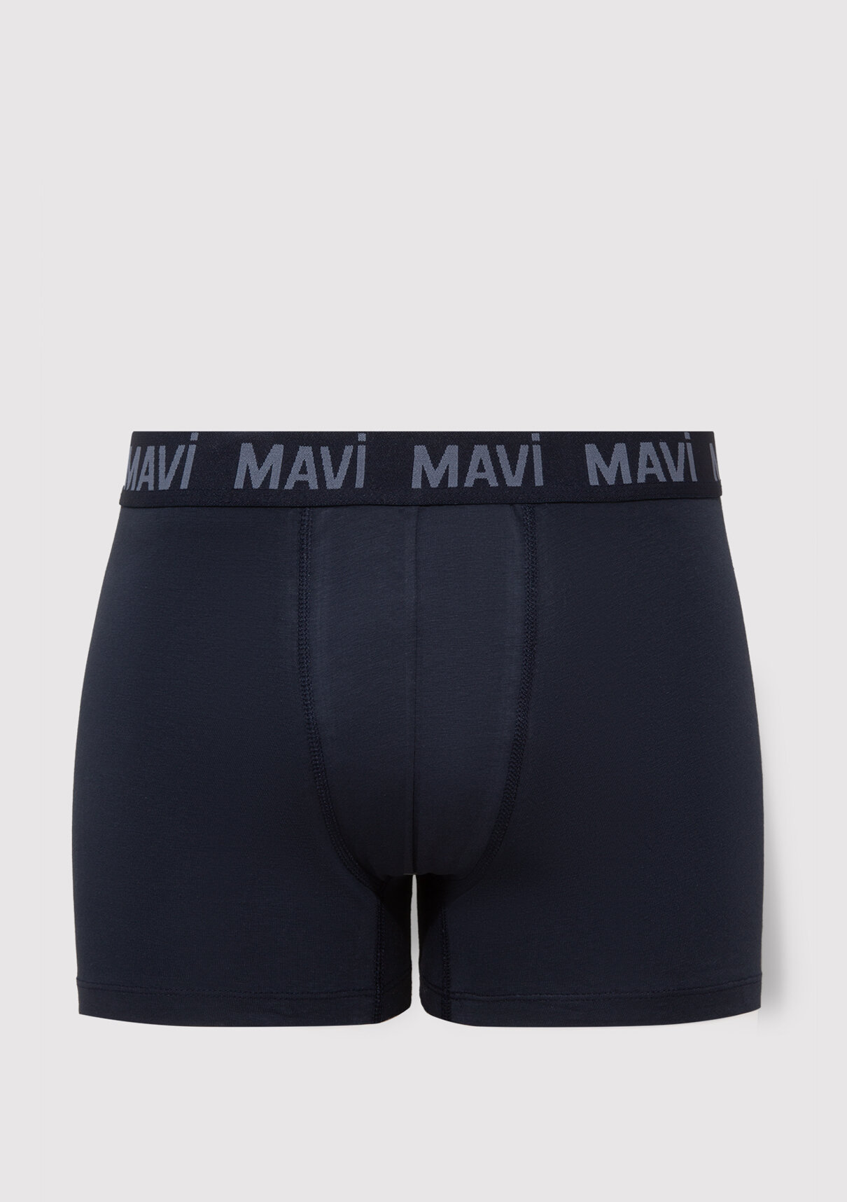 Mavi Lacivert Basic Boxer