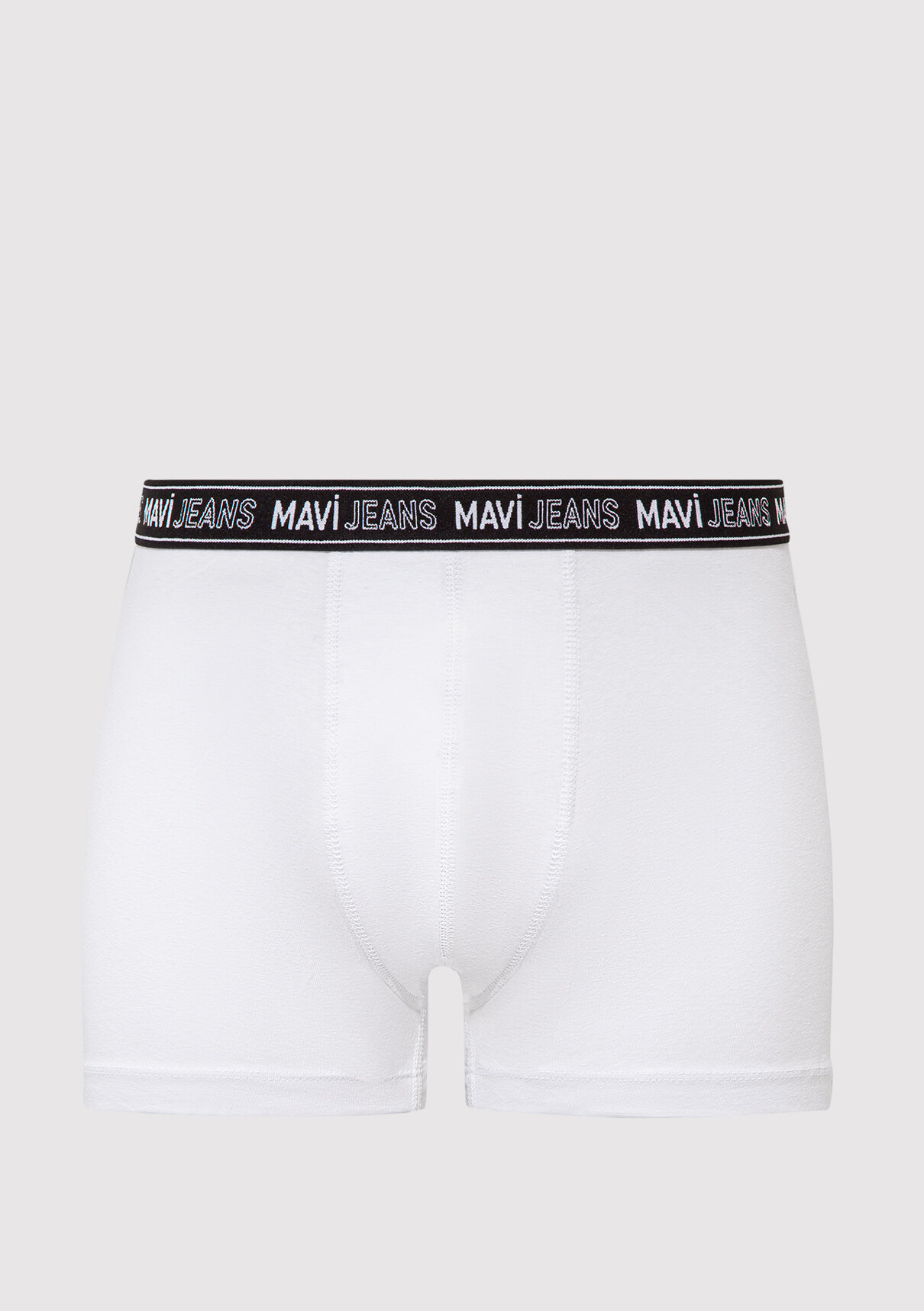 Mavi Beyaz Basic Boxer