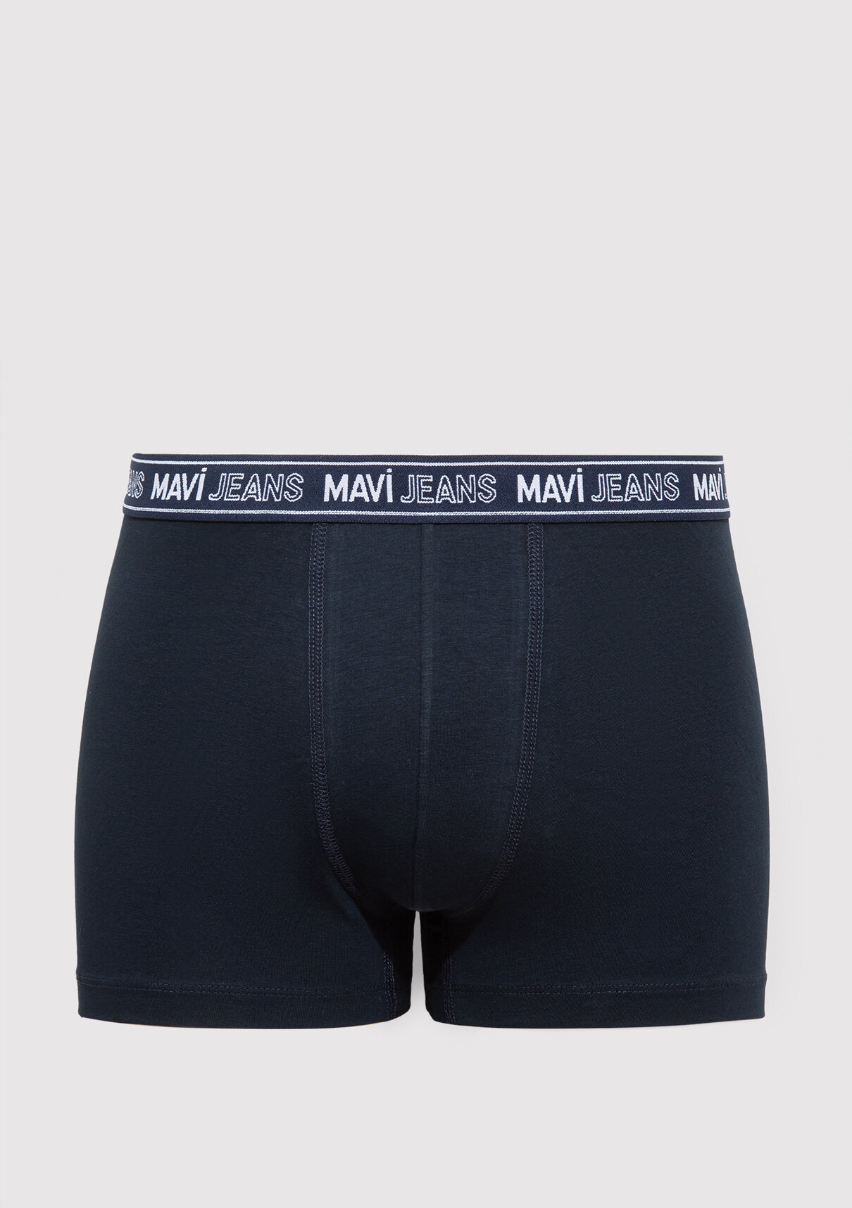 Mavi Lacivert Basic Boxer