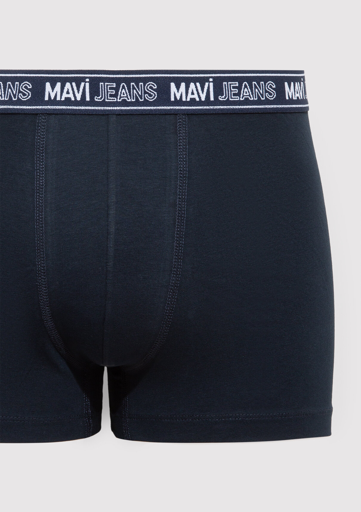 Mavi Lacivert Basic Boxer görsel 2