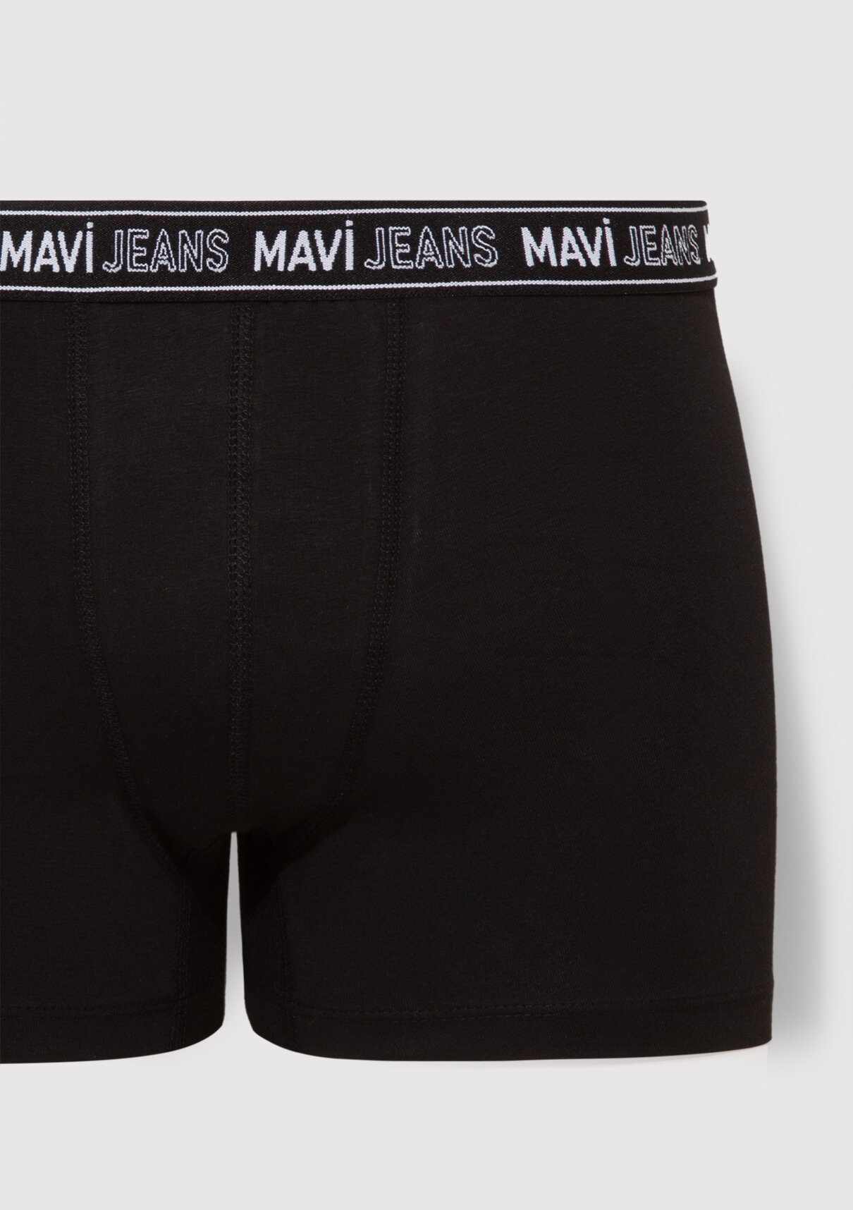 Mavi Siyah Basic Boxer görsel 2