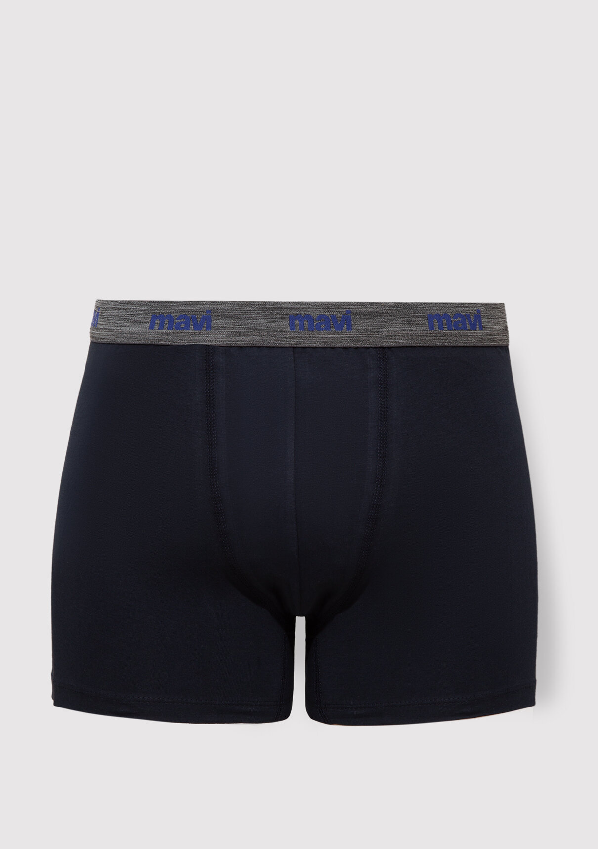 Mavi Lacivert Basic Boxer
