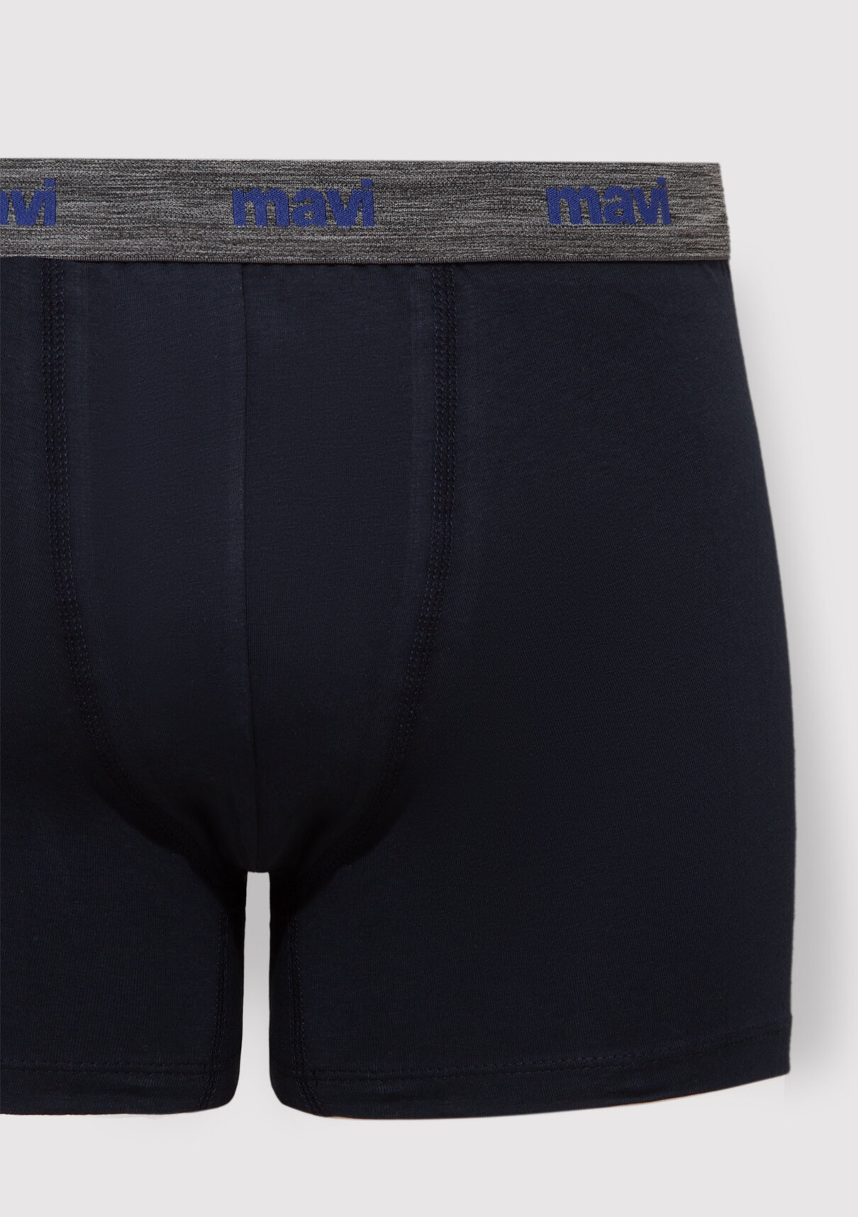 Mavi Lacivert Basic Boxer görsel 2