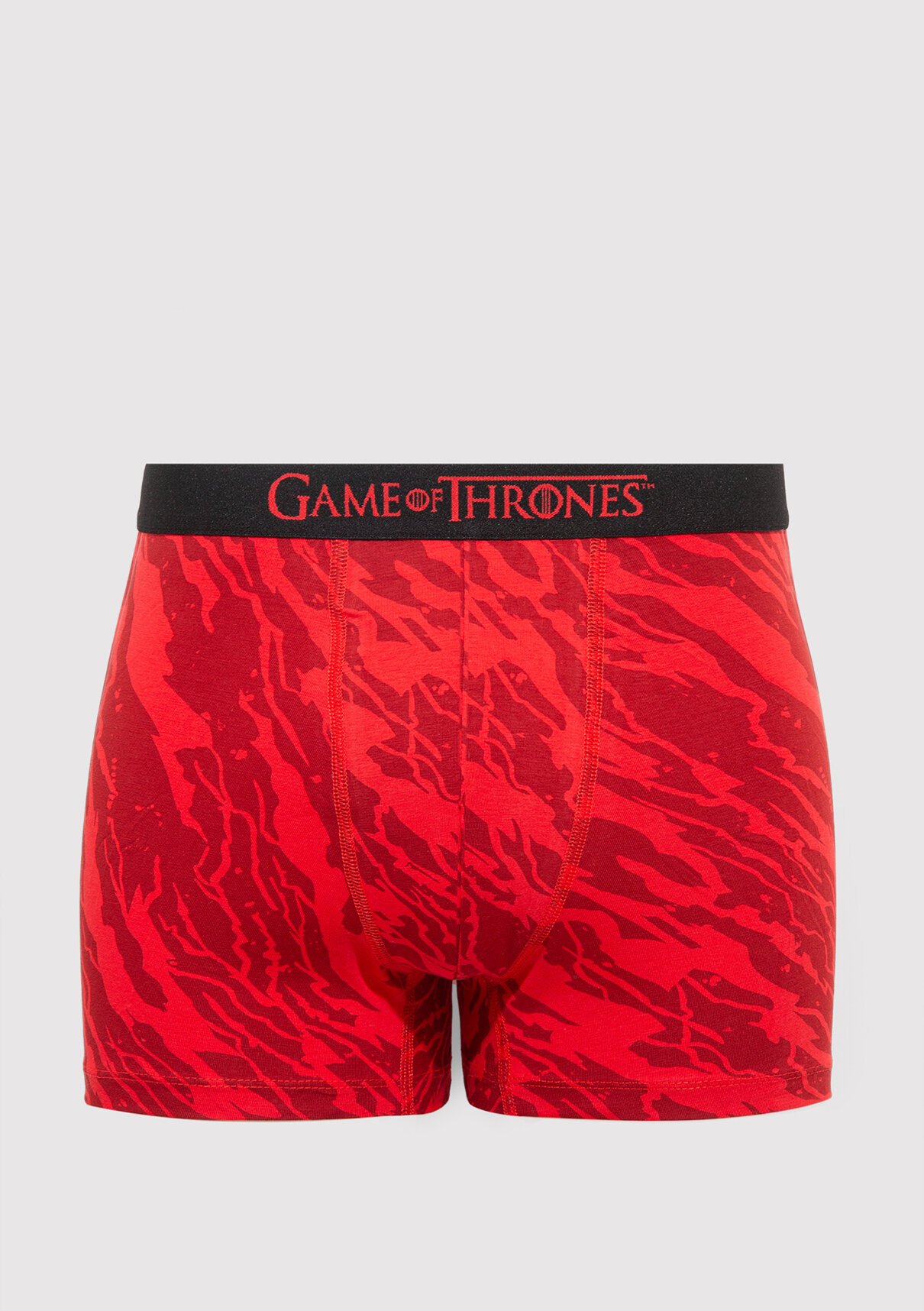 Mavi Game of Thrones Baskılı Boxer