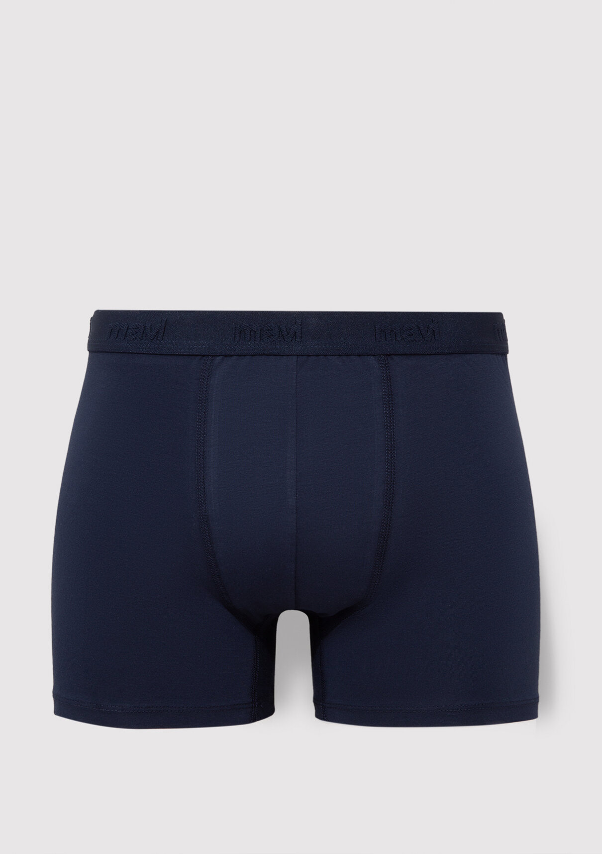 Mavi 3lü Basic Boxer görsel 3