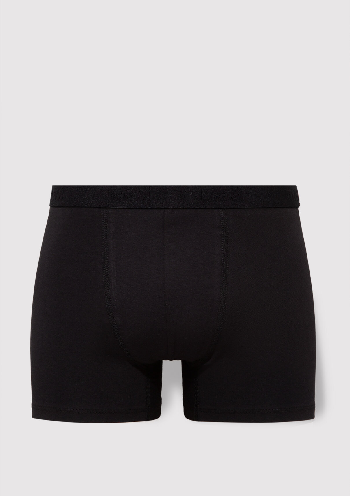Mavi 3lü Siyah Basic Boxer görsel 2