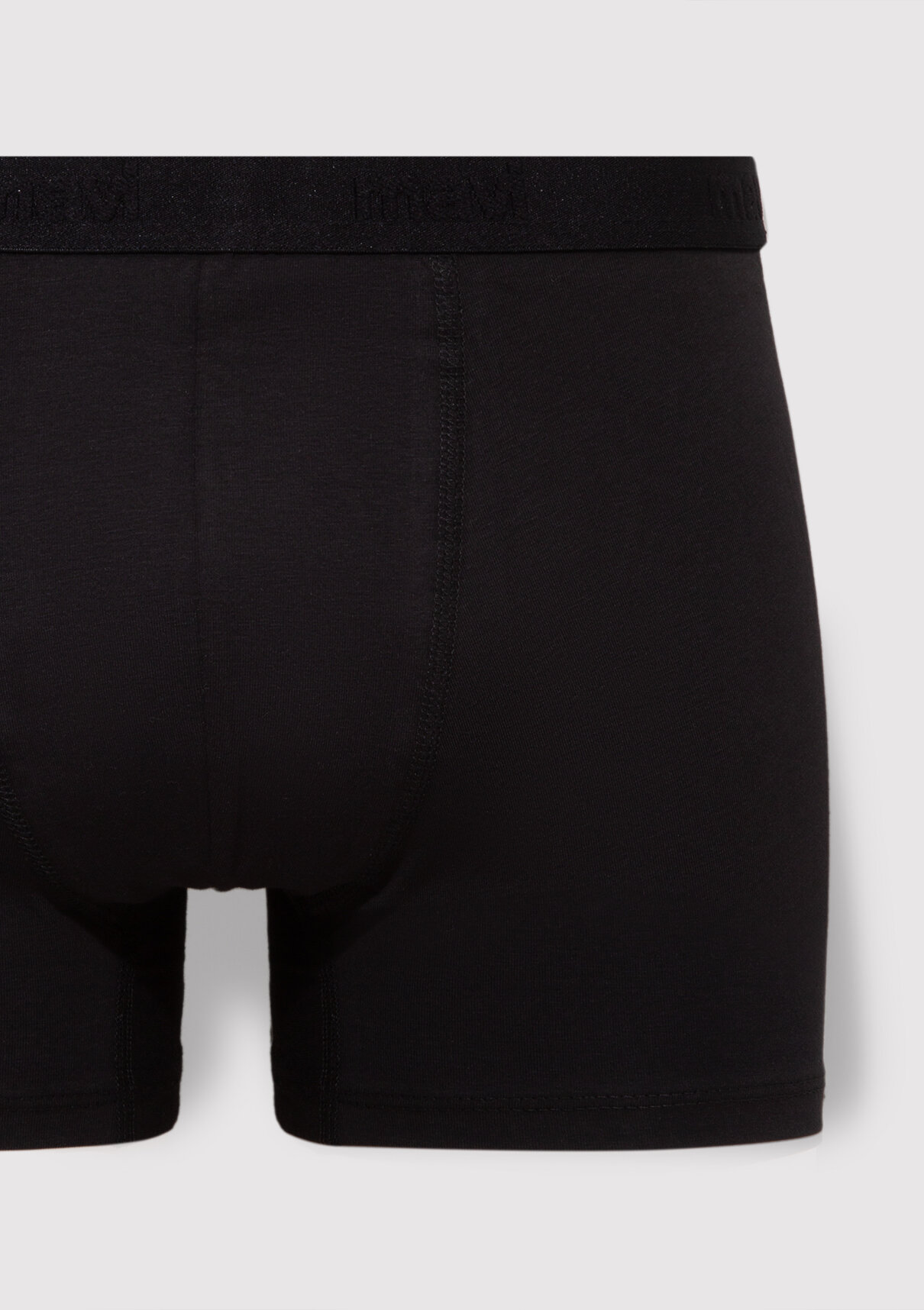 Mavi 3lü Siyah Basic Boxer görsel 3