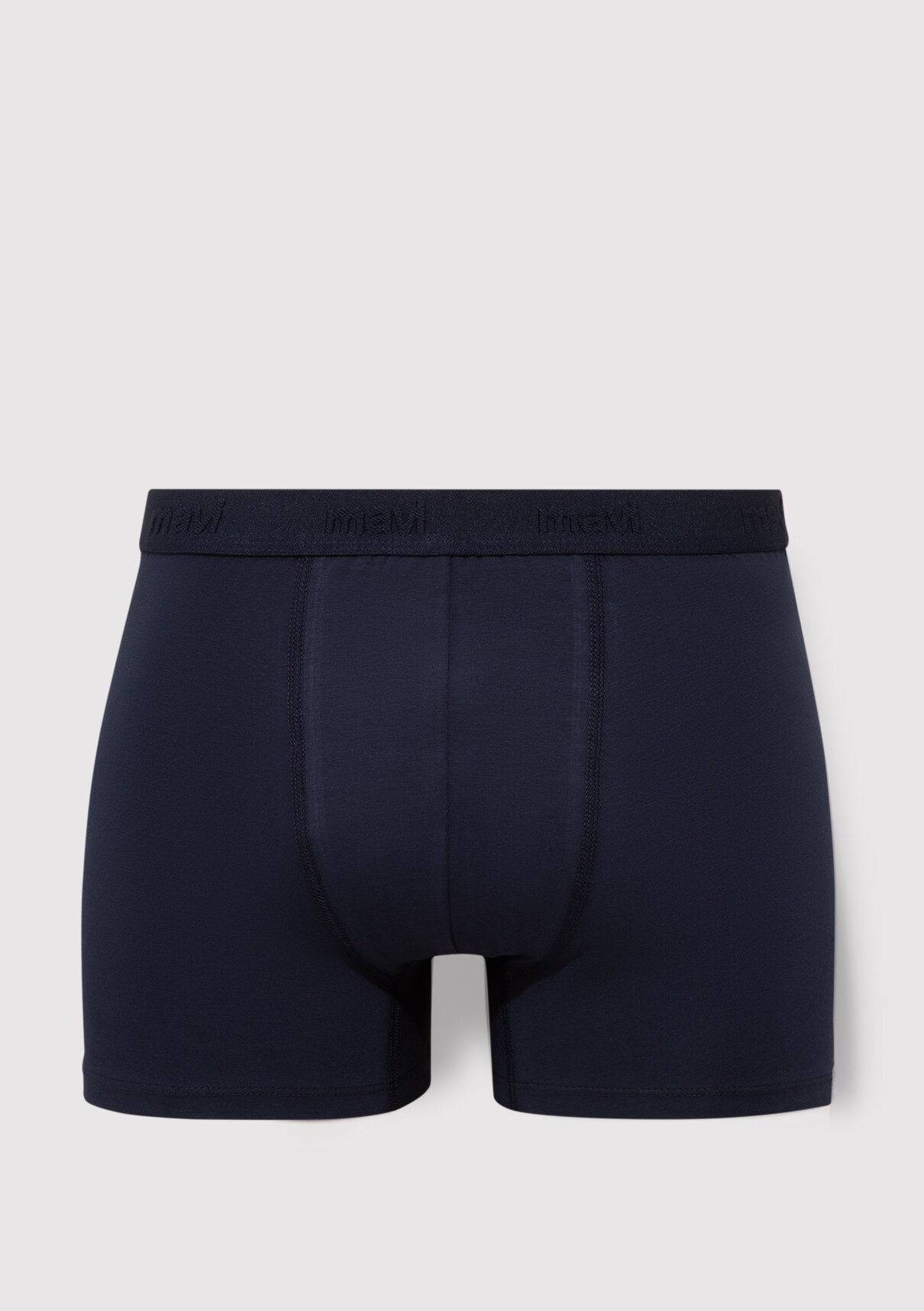 Mavi 3lü Lacivert Basic Boxer görsel 2