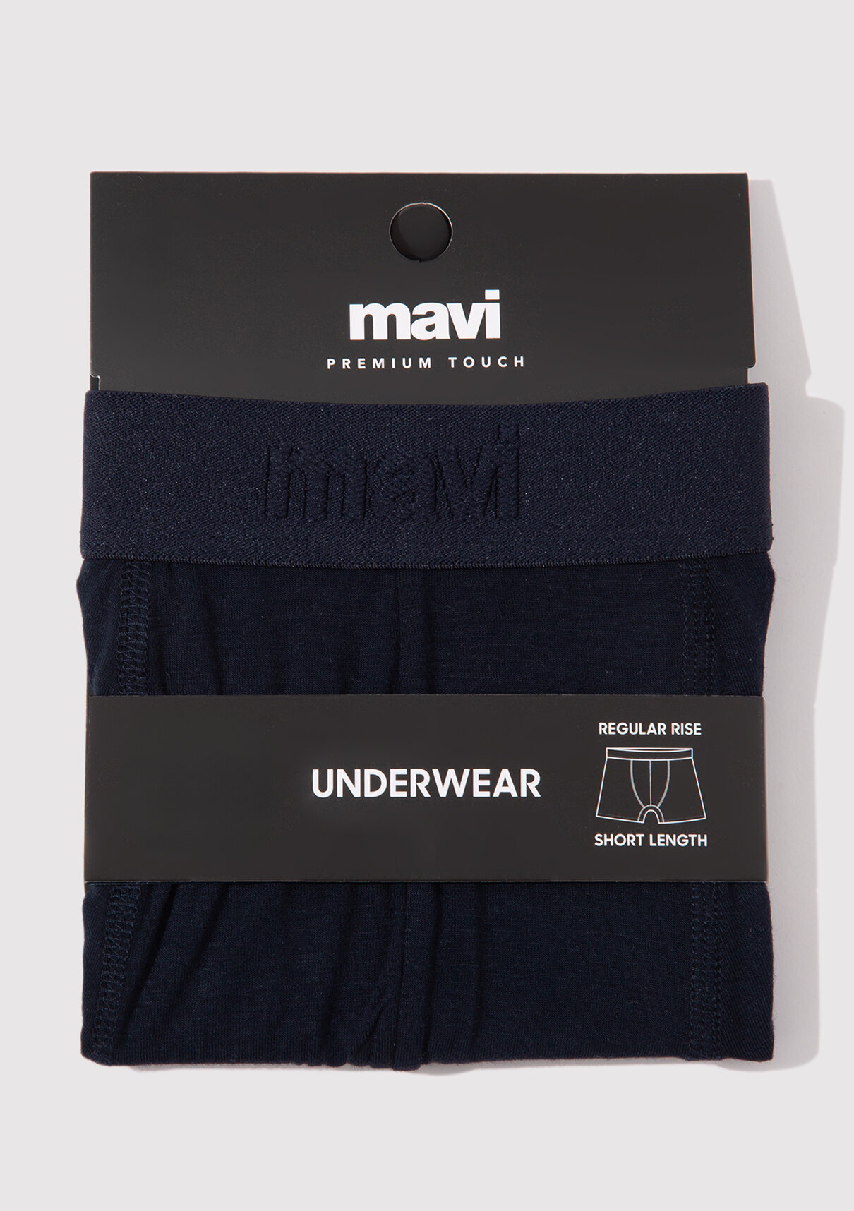 Mavi Lacivert Basic Boxer görsel 3