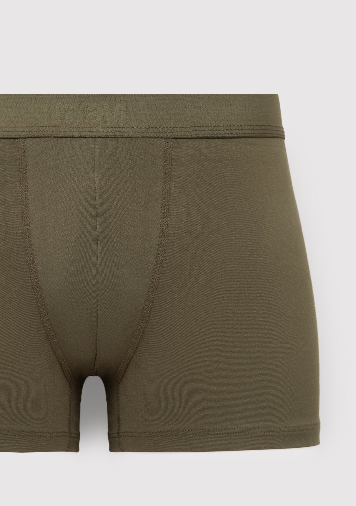 Mavi Basic Haki Boxer görsel 2