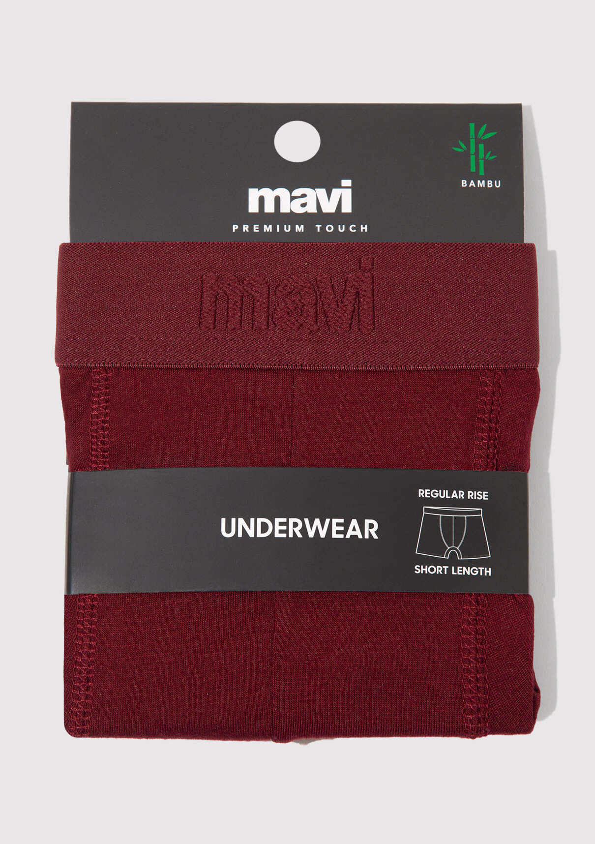Mavi Bordo Basic Boxer görsel 3
