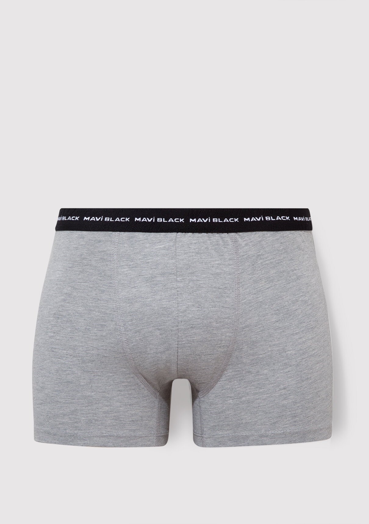Mavi 3lü Basic Boxer görsel 3