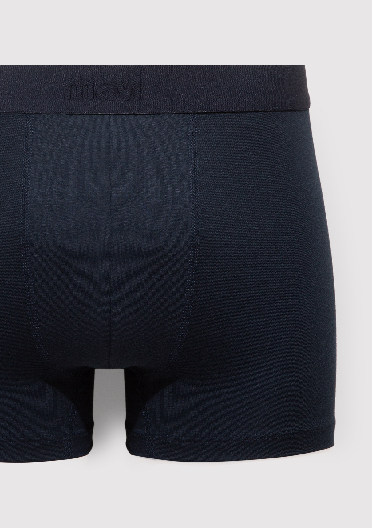 Mavi 3lü Lacivert Basic Boxer görsel 3