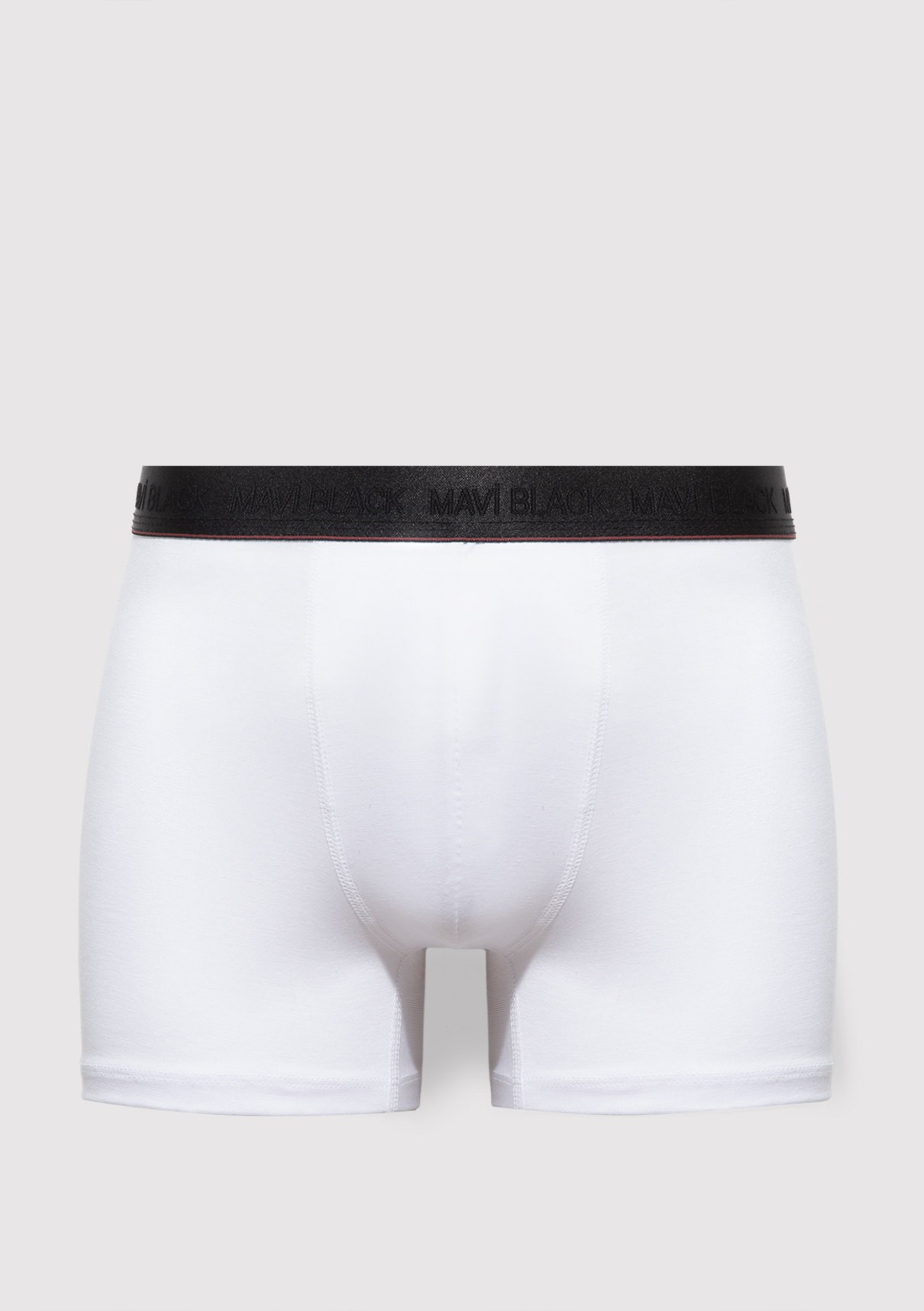 Mavi Beyaz Basic Boxer