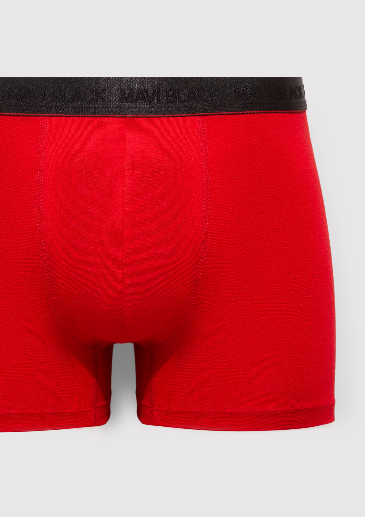 Mavi Kırmızı Basic Boxer görsel 2