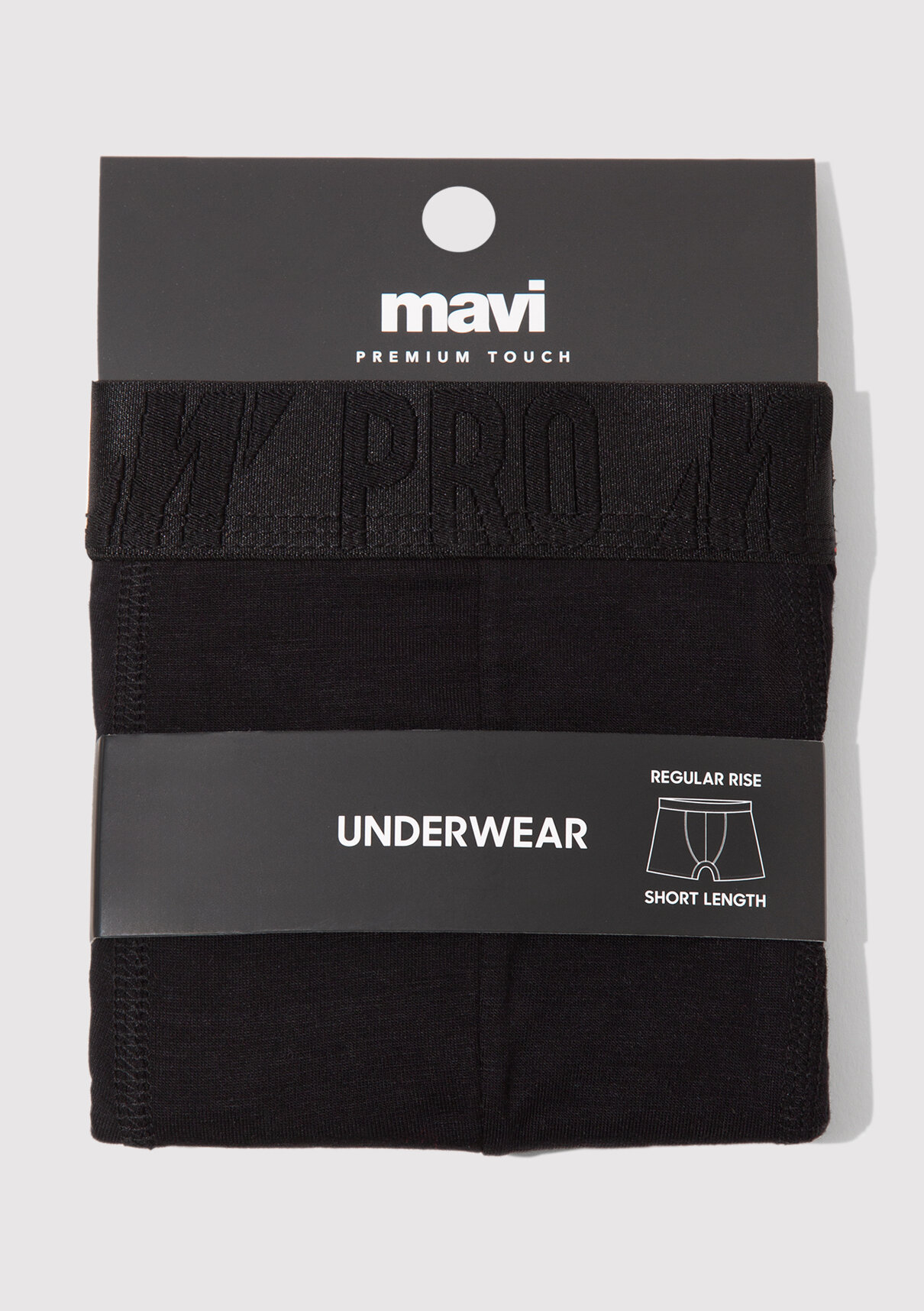 Mavi Siyah Basic Boxer görsel 3