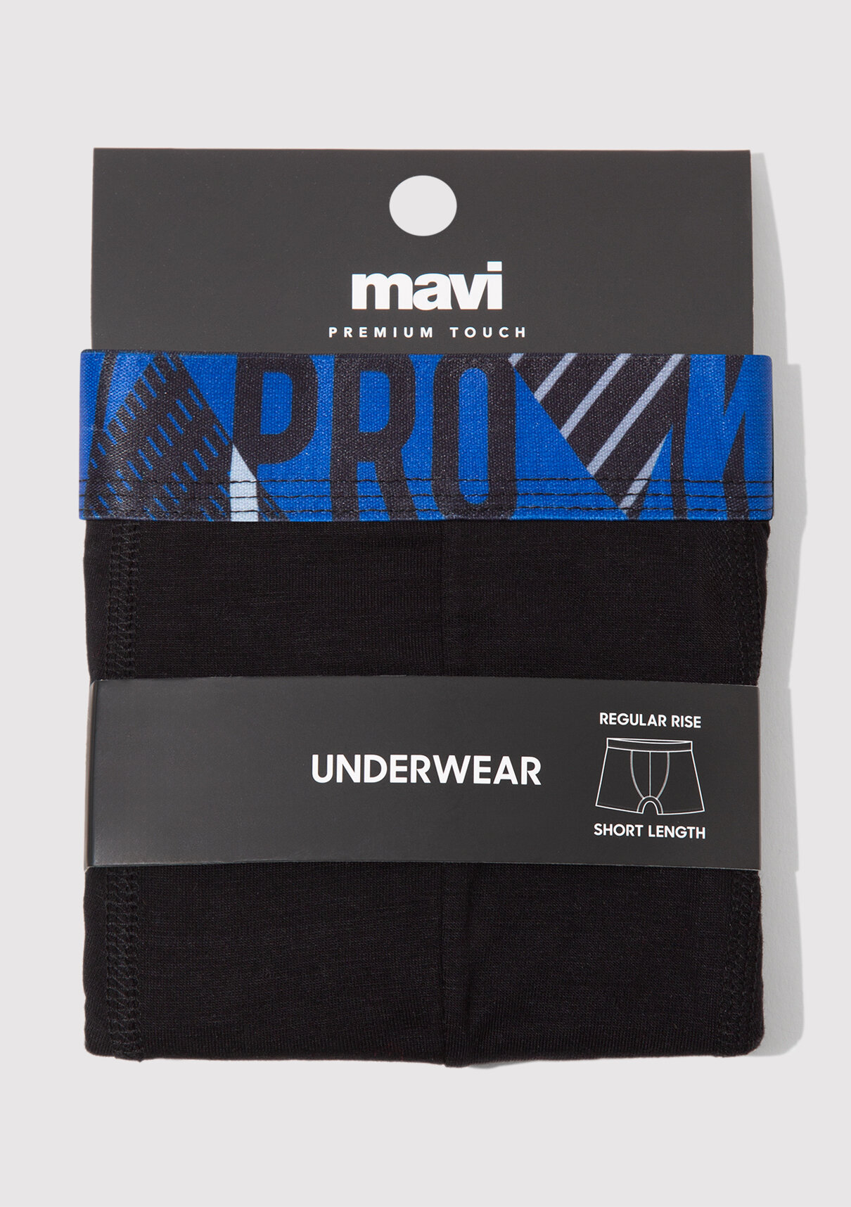 Mavi Pro Siyah Basic Boxer görsel 3