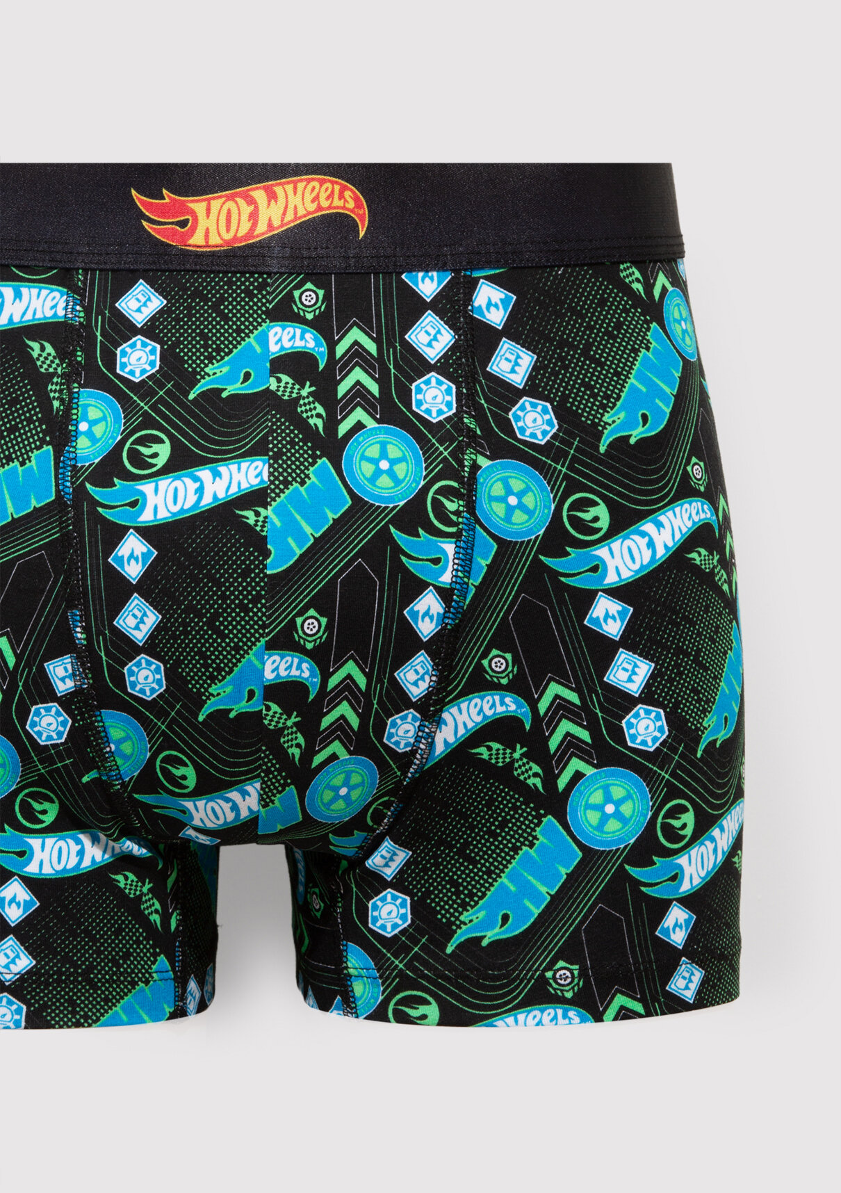 Mavi Hot Wheels Baskılı Boxer görsel 2