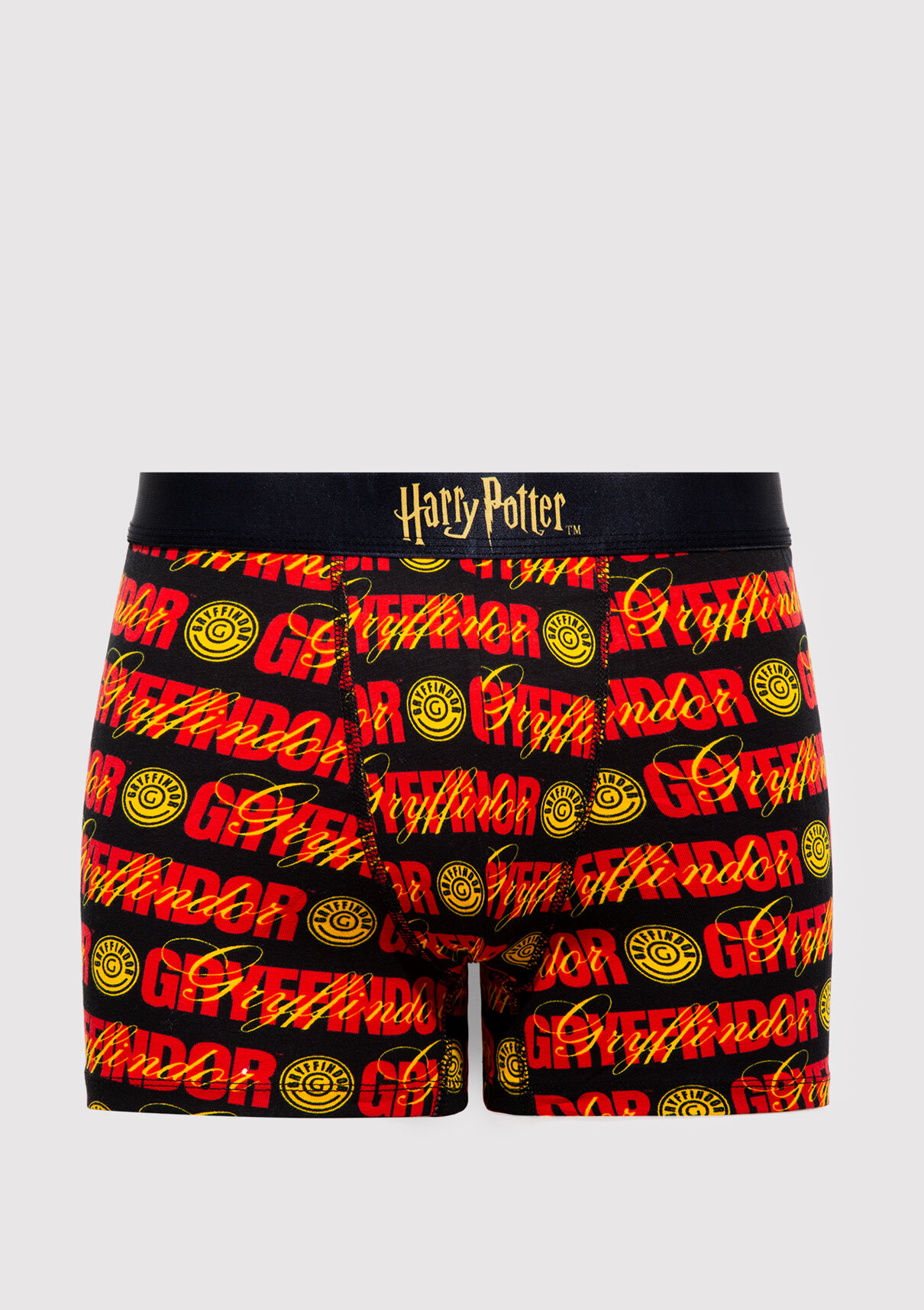 Mavi Harry Potter Baskılı Siyah Boxer