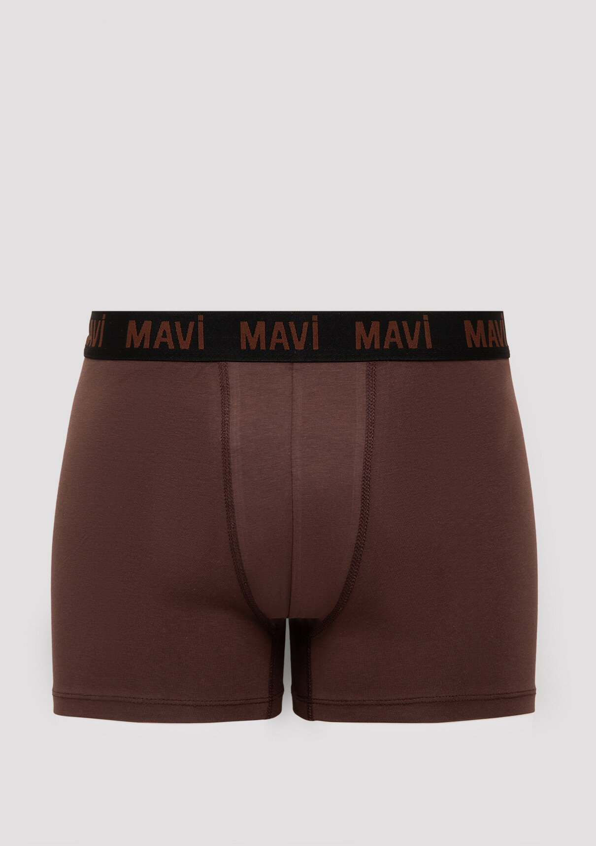Mavi 3lü Basic Boxer görsel 2
