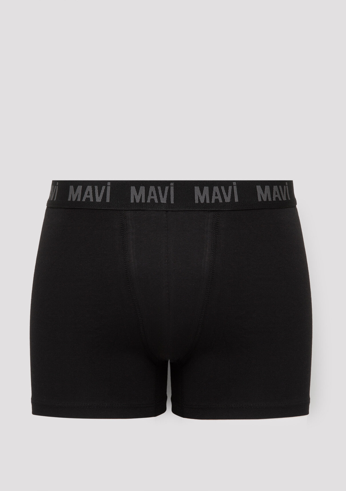 Mavi 3lü Basic Boxer görsel 4