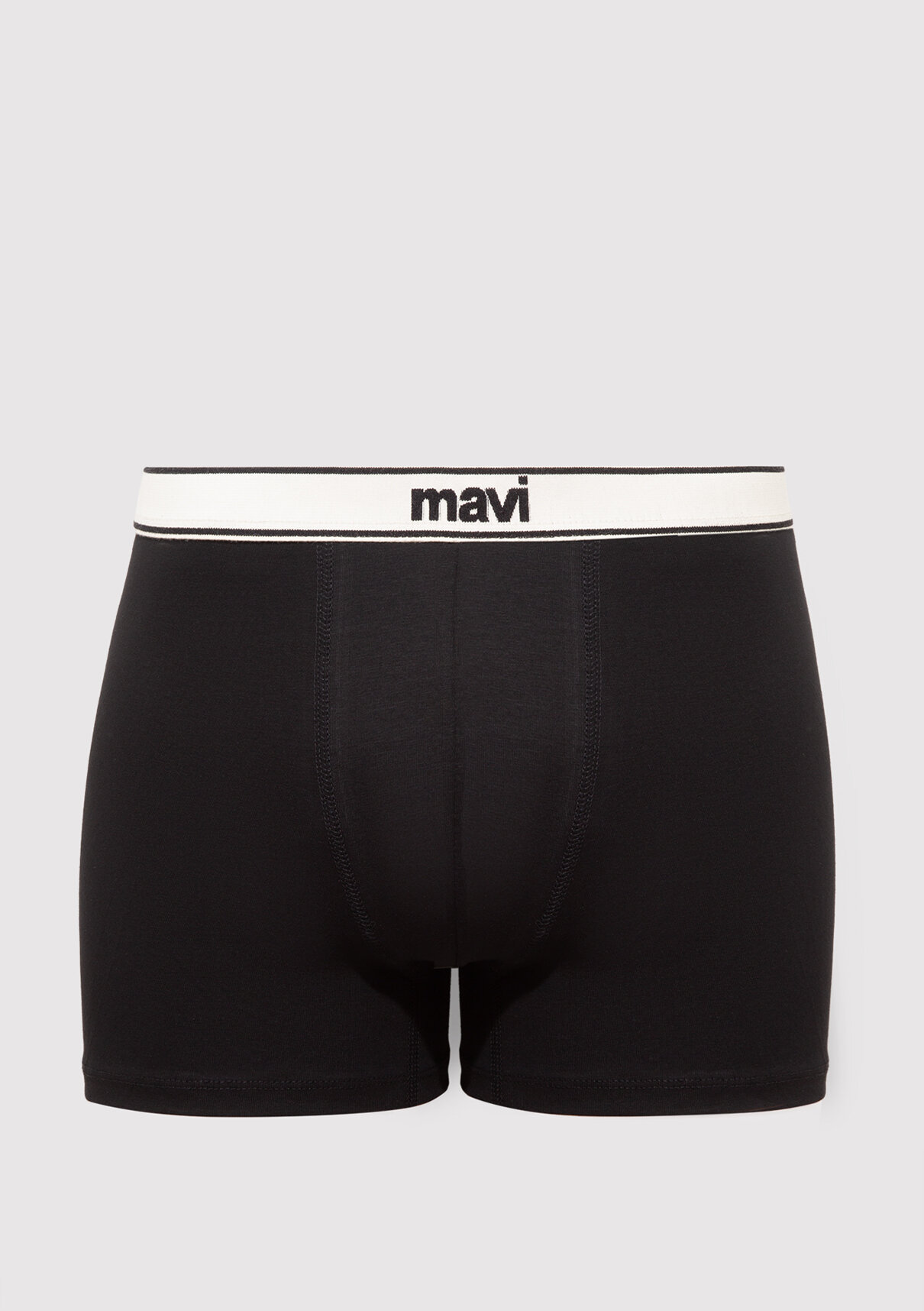 Mavi 3lü Basic Boxer görsel 4