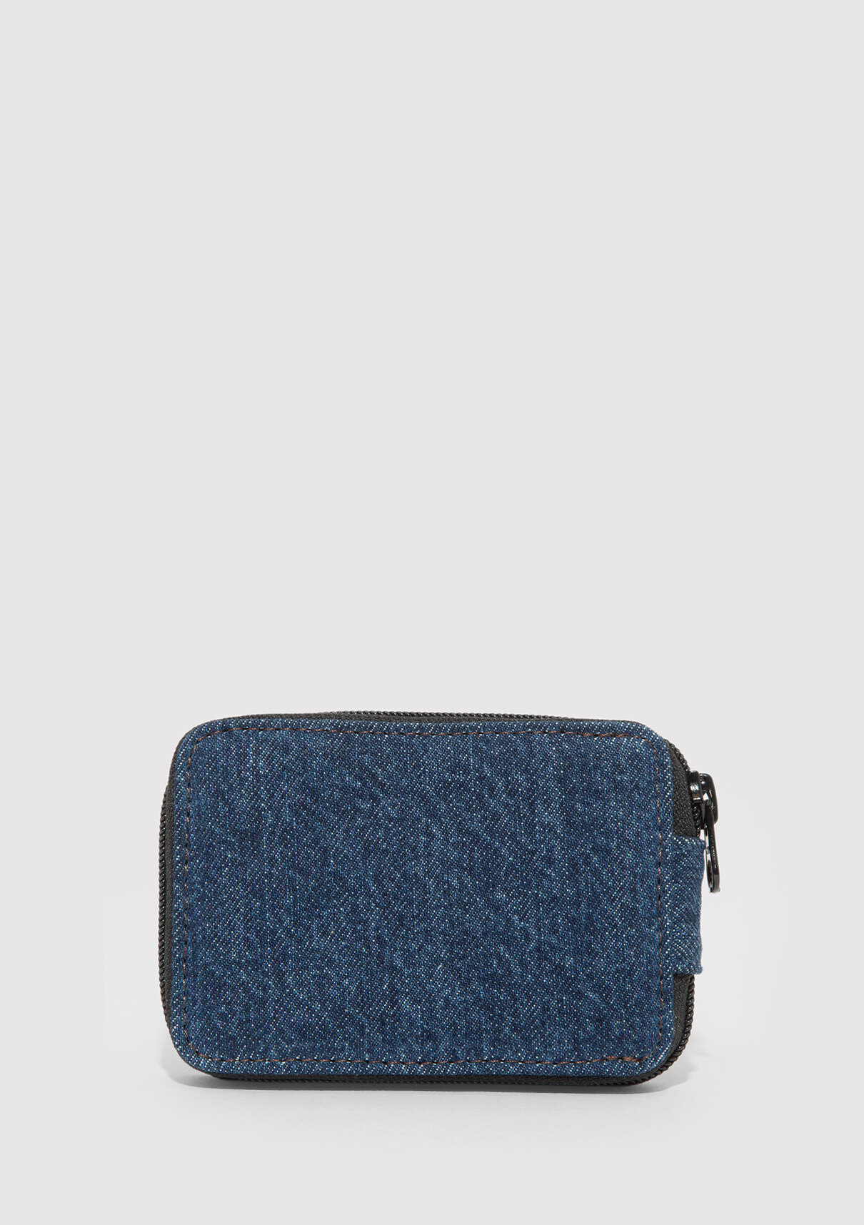 Mavi Lacivert Denim Cüzdan görsel 3