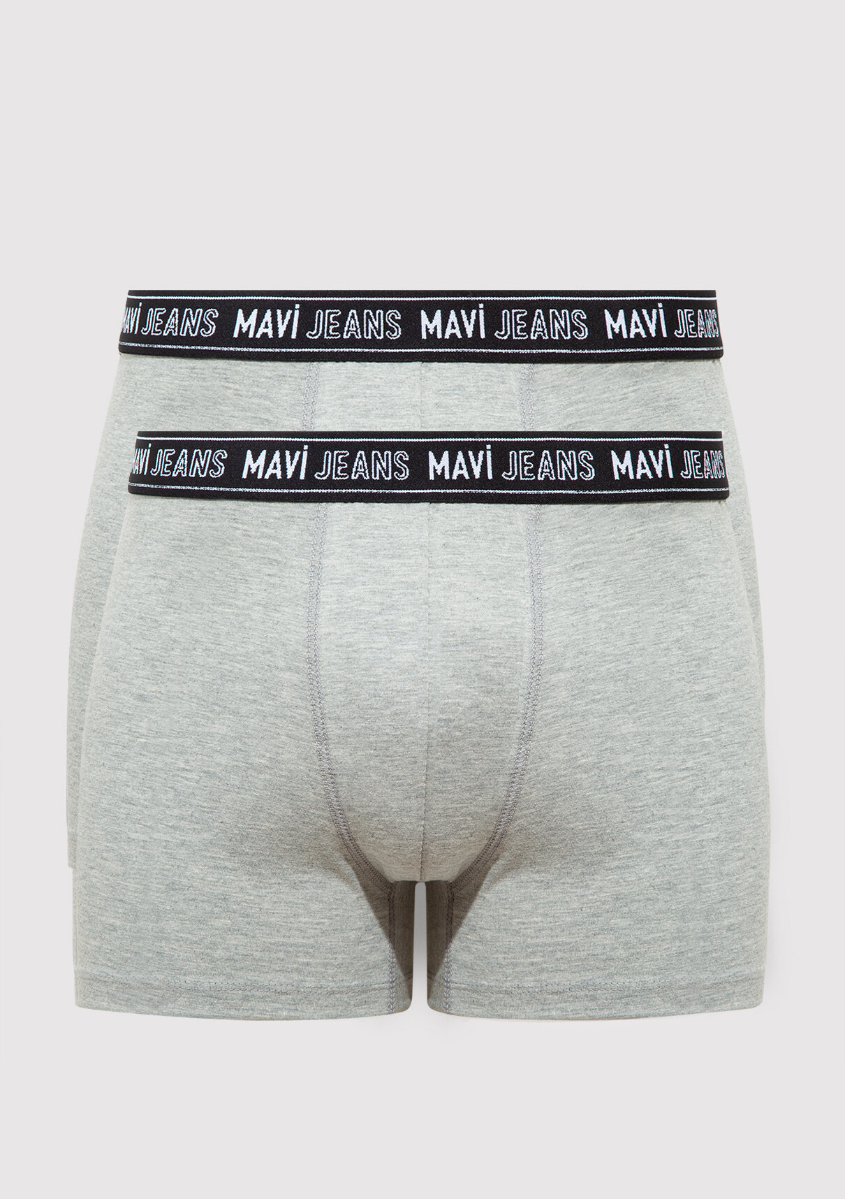 Mavi 7li Siyah Basic Boxer görsel 4