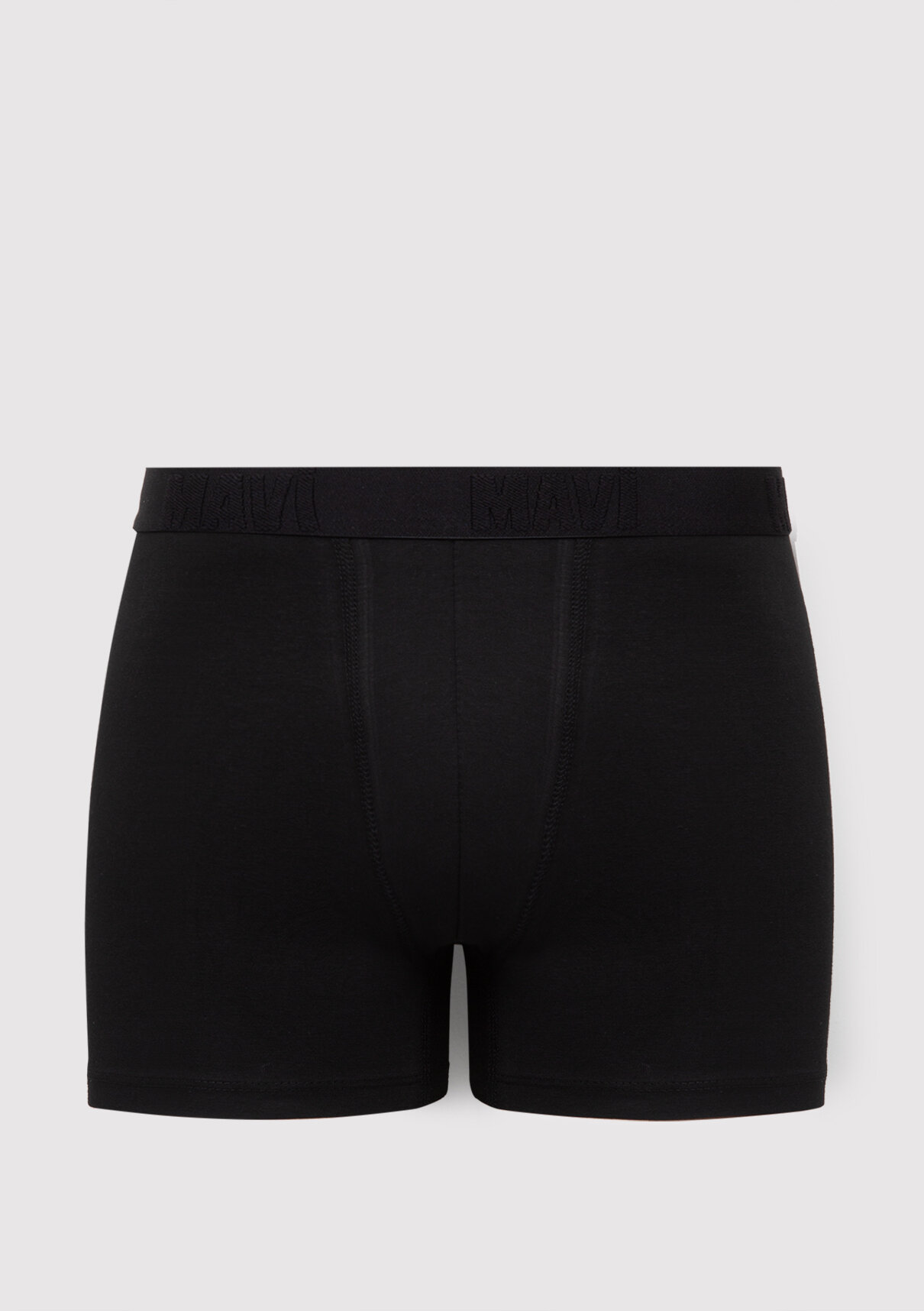 Mavi 3lü Baskılı Lacivert Boxer görsel 4