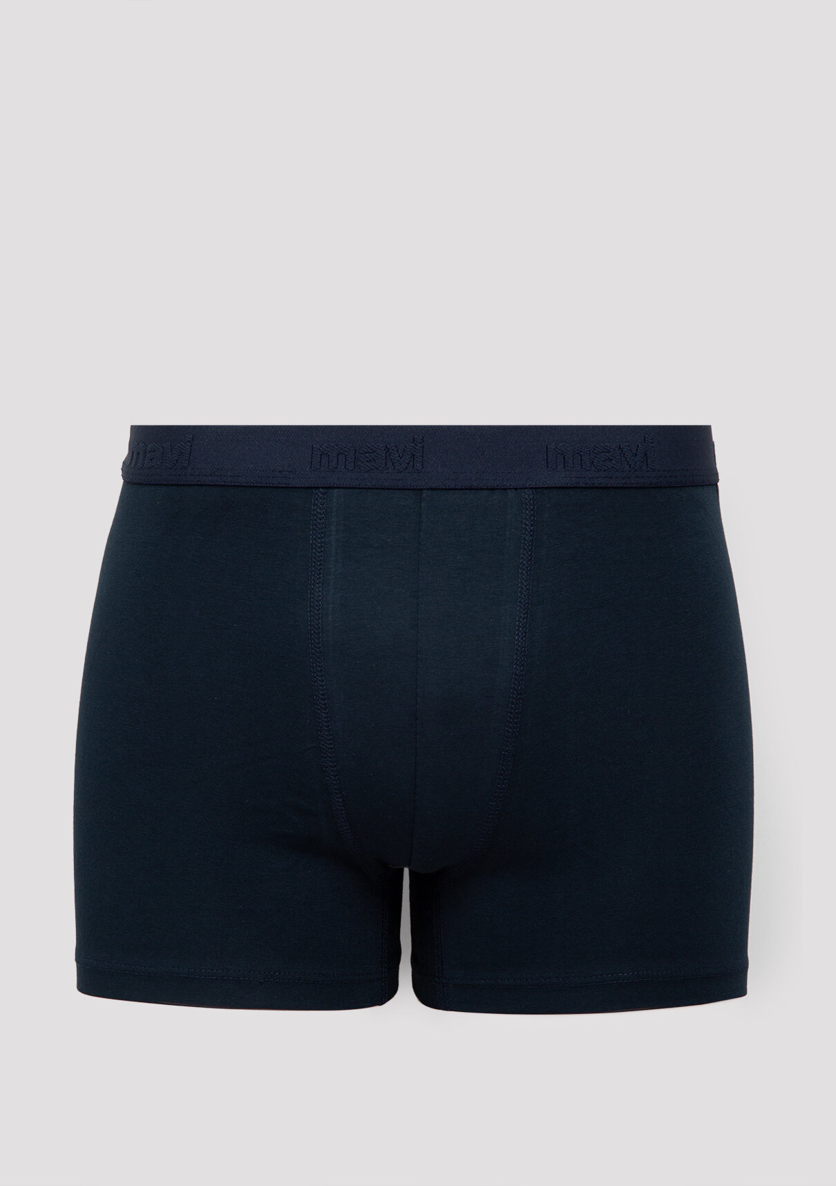 Mavi 3lü Baskılı Boxer görsel 4