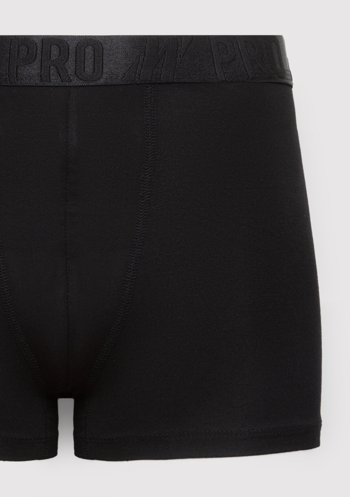 Mavi 3lü Siyah Basic Boxer görsel 3