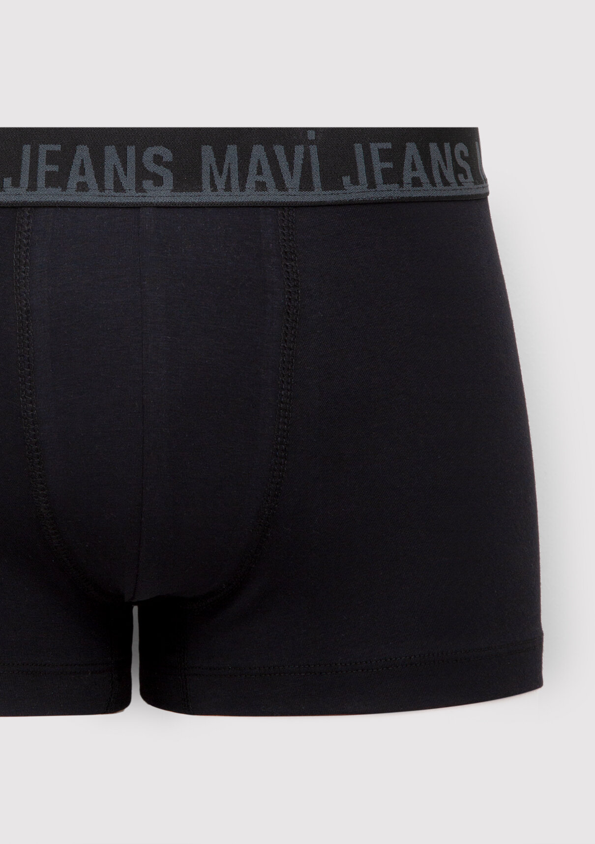 Mavi Siyah Basic Boxer görsel 2