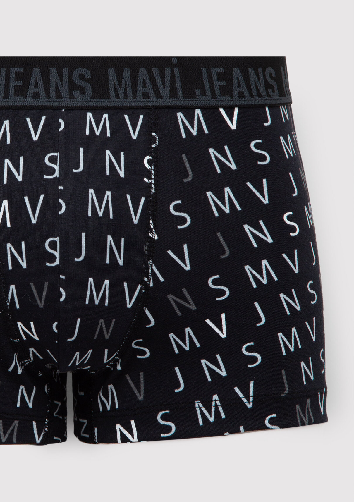 Mavi MVJNS Baskılı Siyah Boxer görsel 2