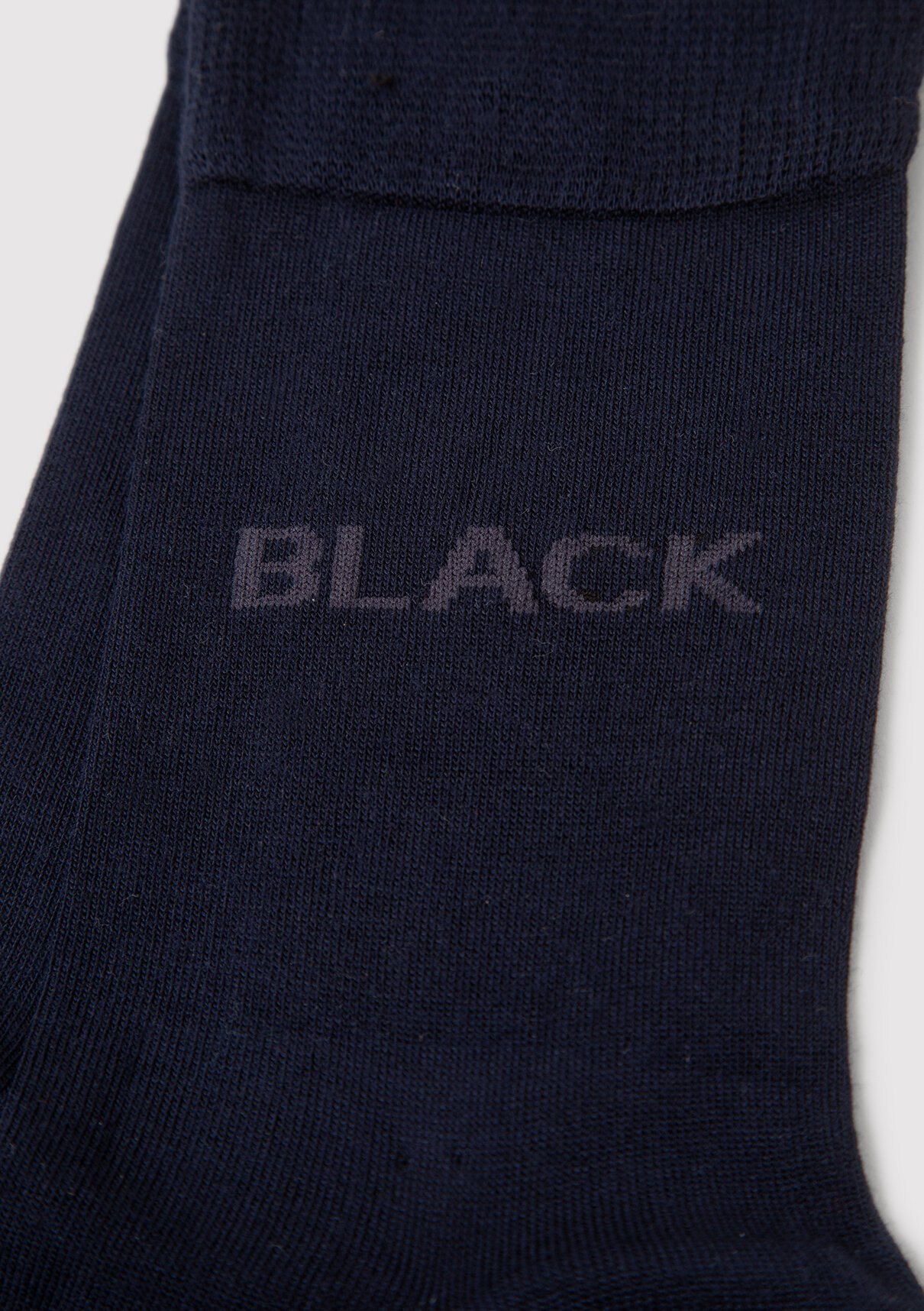 Mavi Black Lacivert Soket Çorap görsel 2