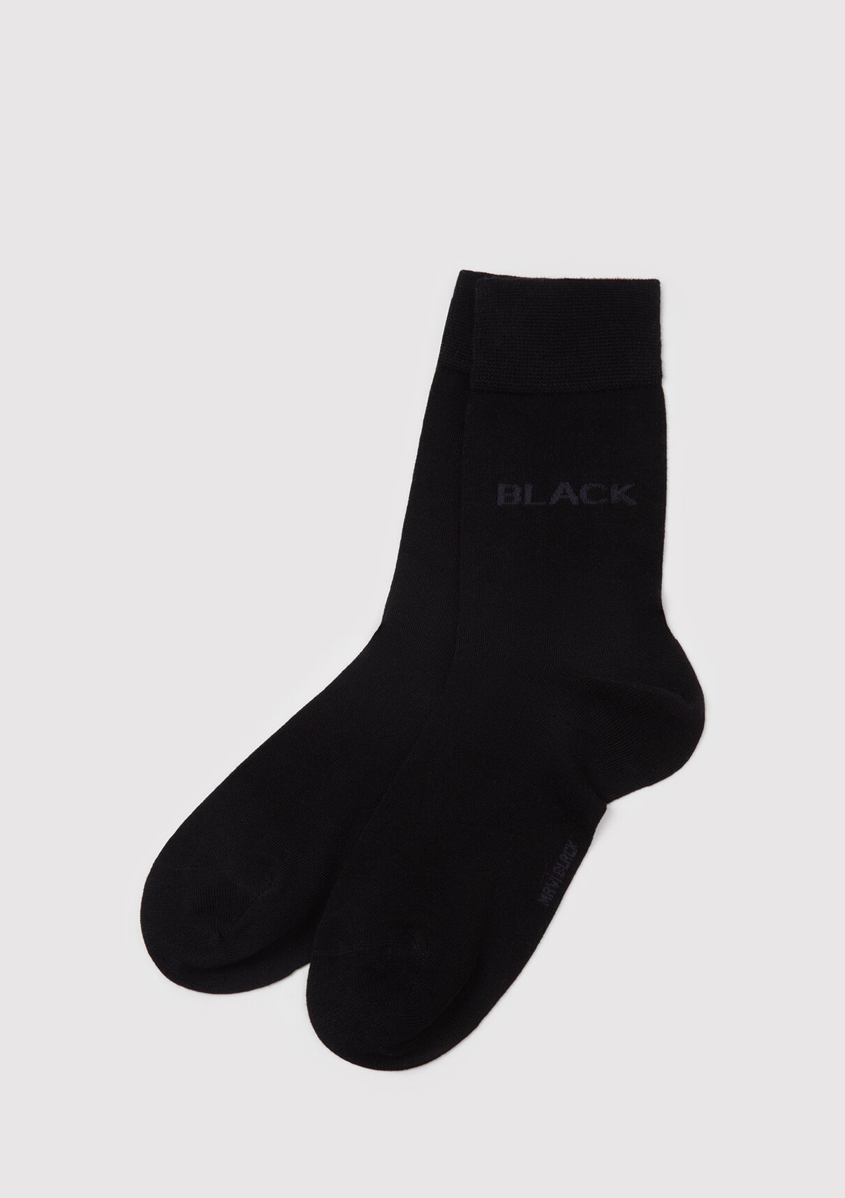 Mavi Black Siyah Soket Çorap