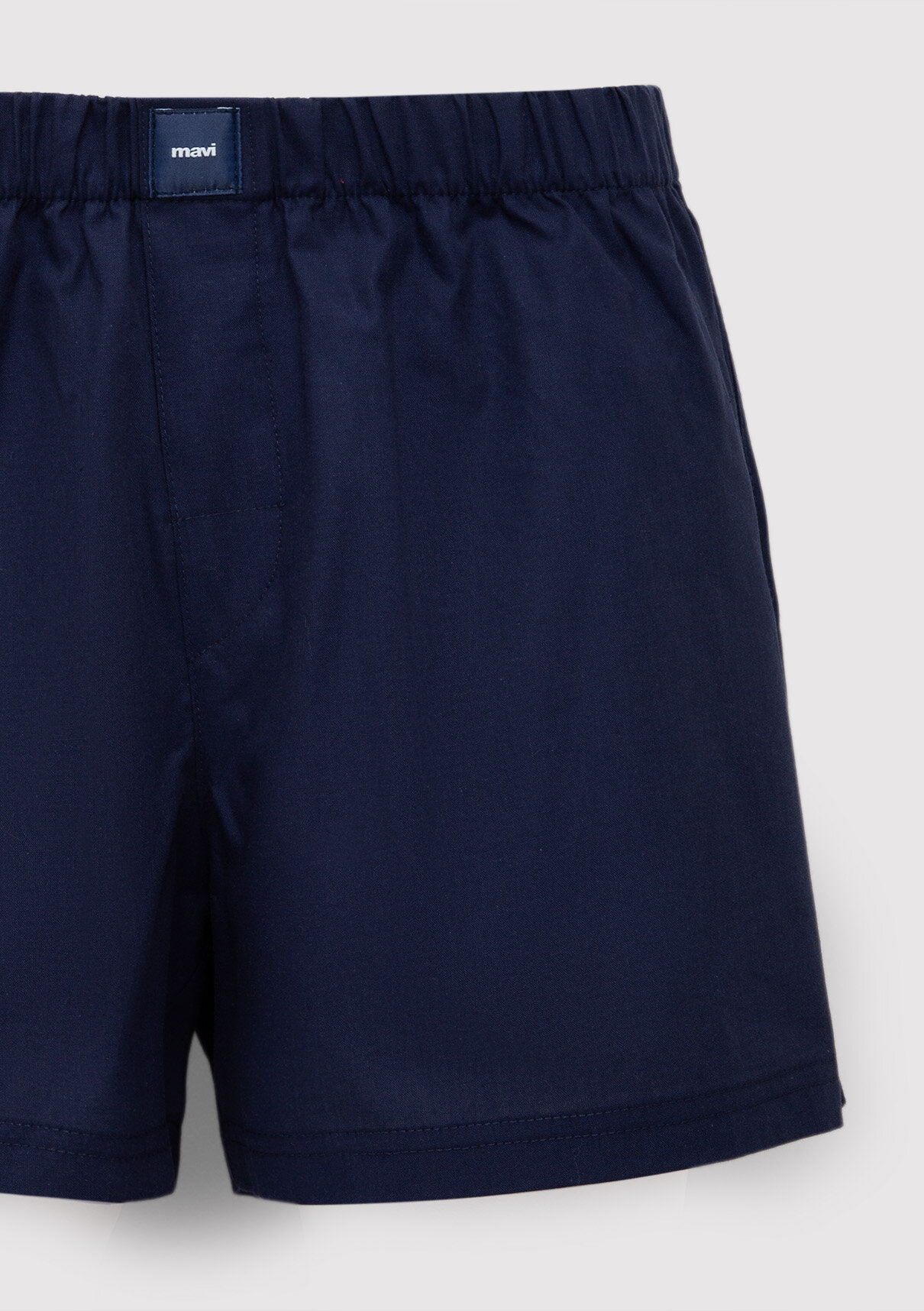 Mavi Lacivert Basic Boxer görsel 2