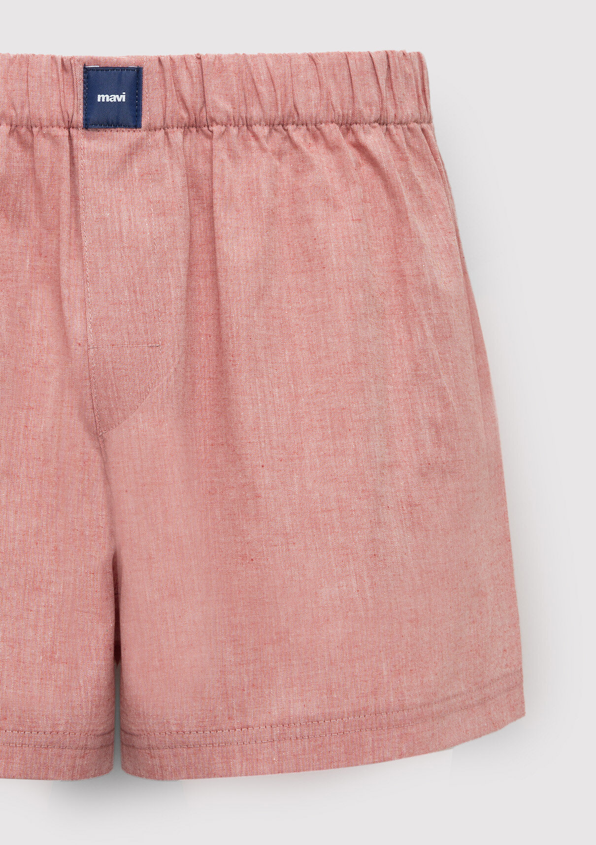 Mavi Kırmızı Basic Boxer görsel 2
