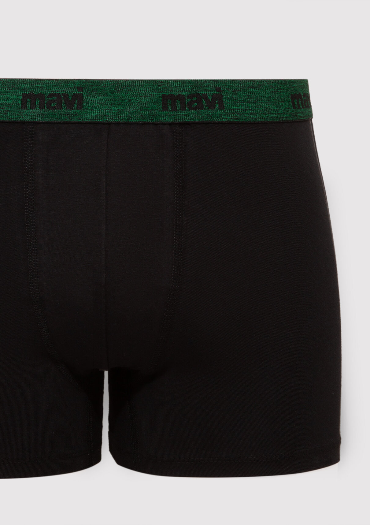 Mavi Siyah Basic Boxer görsel 2