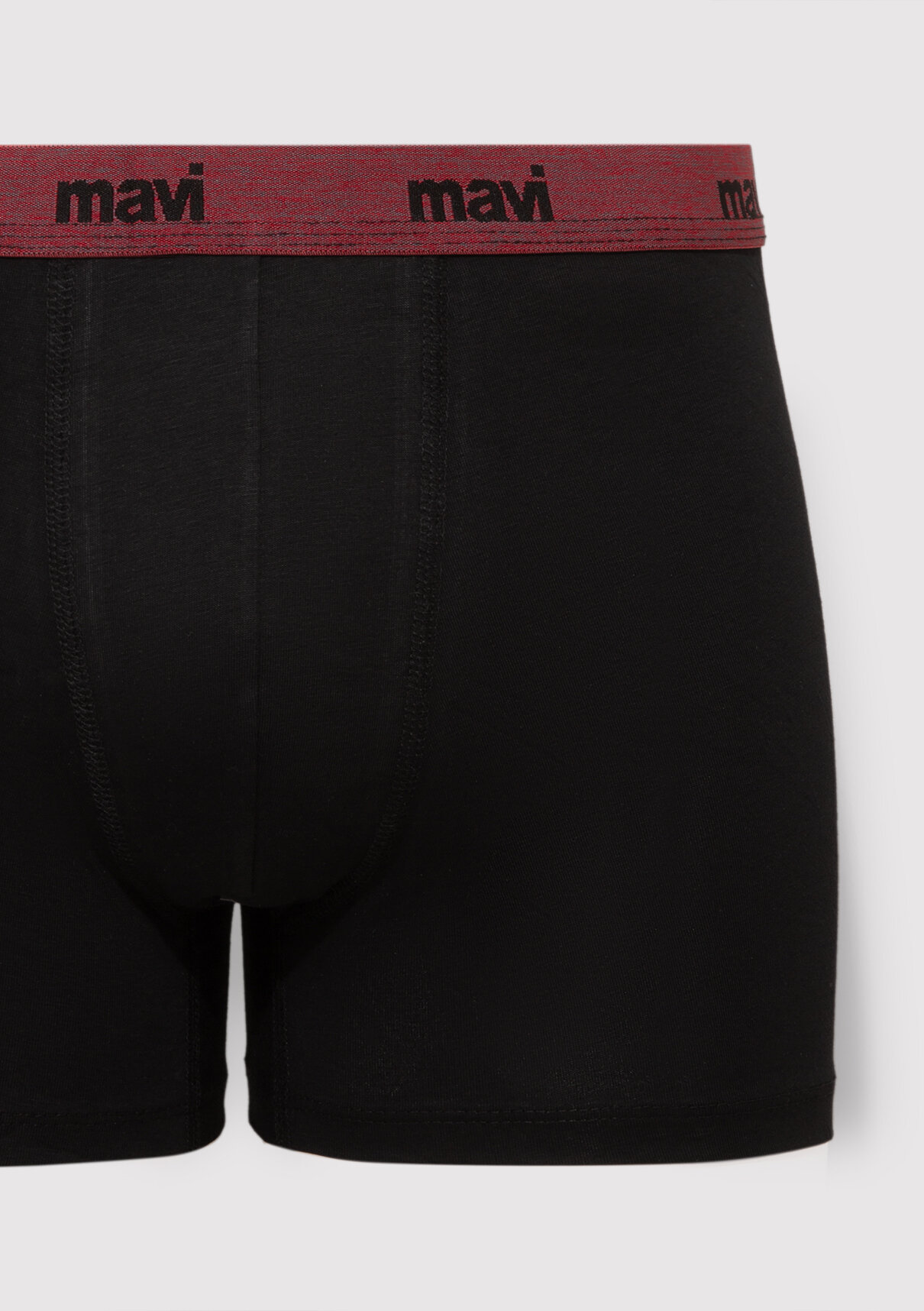 Mavi Siyah Basic Boxer görsel 2